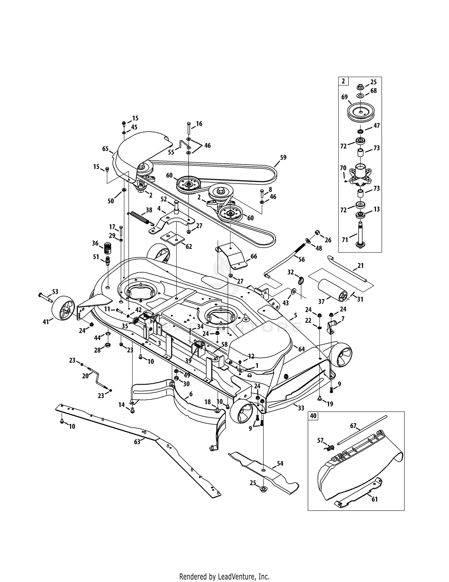 Cub cadet 1054 deck belt sale