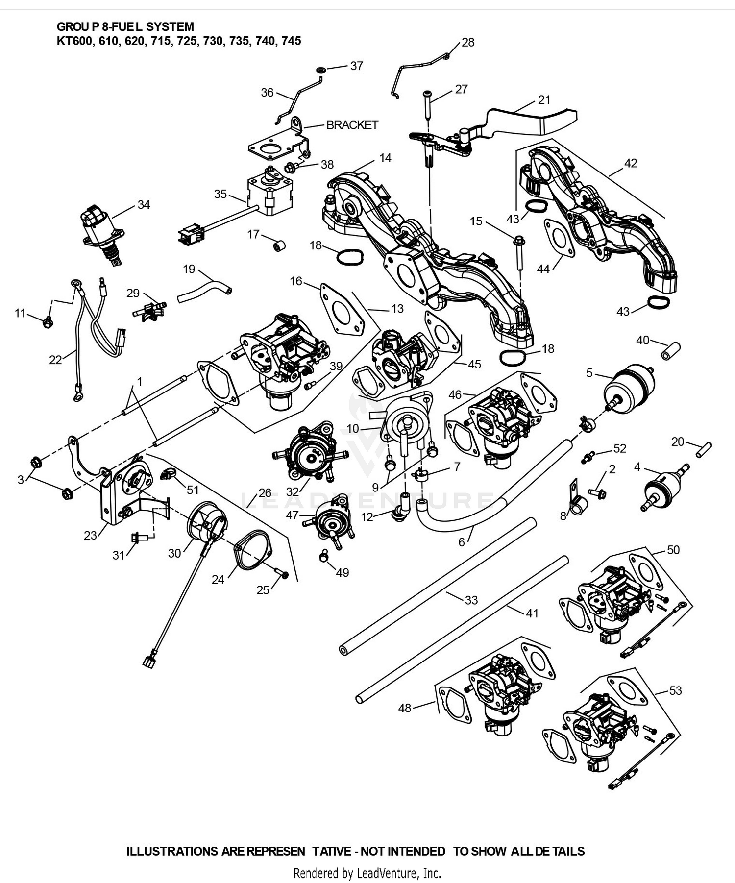 KT735-3107 Fuel System