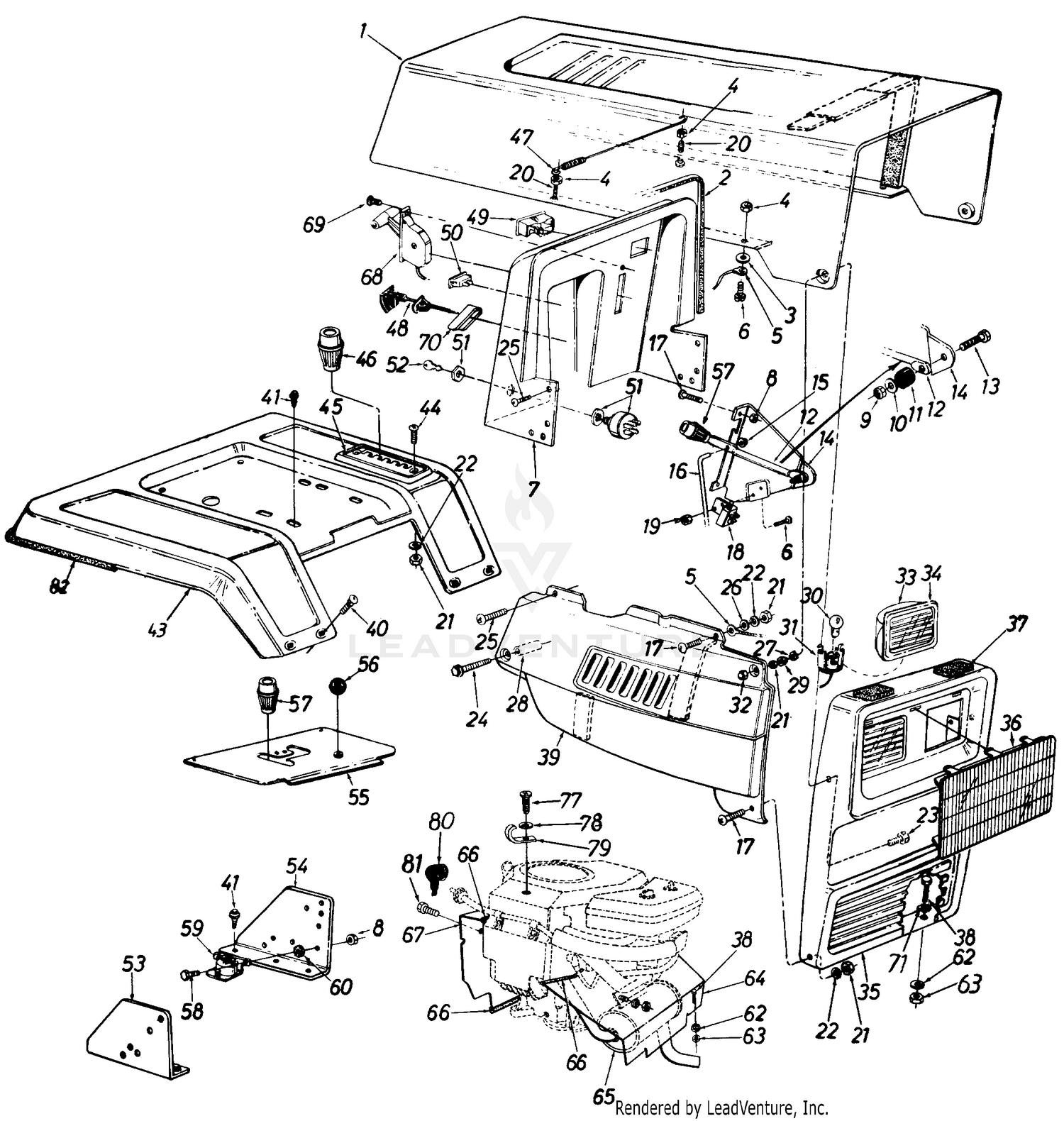 Hood & Fender Assembly