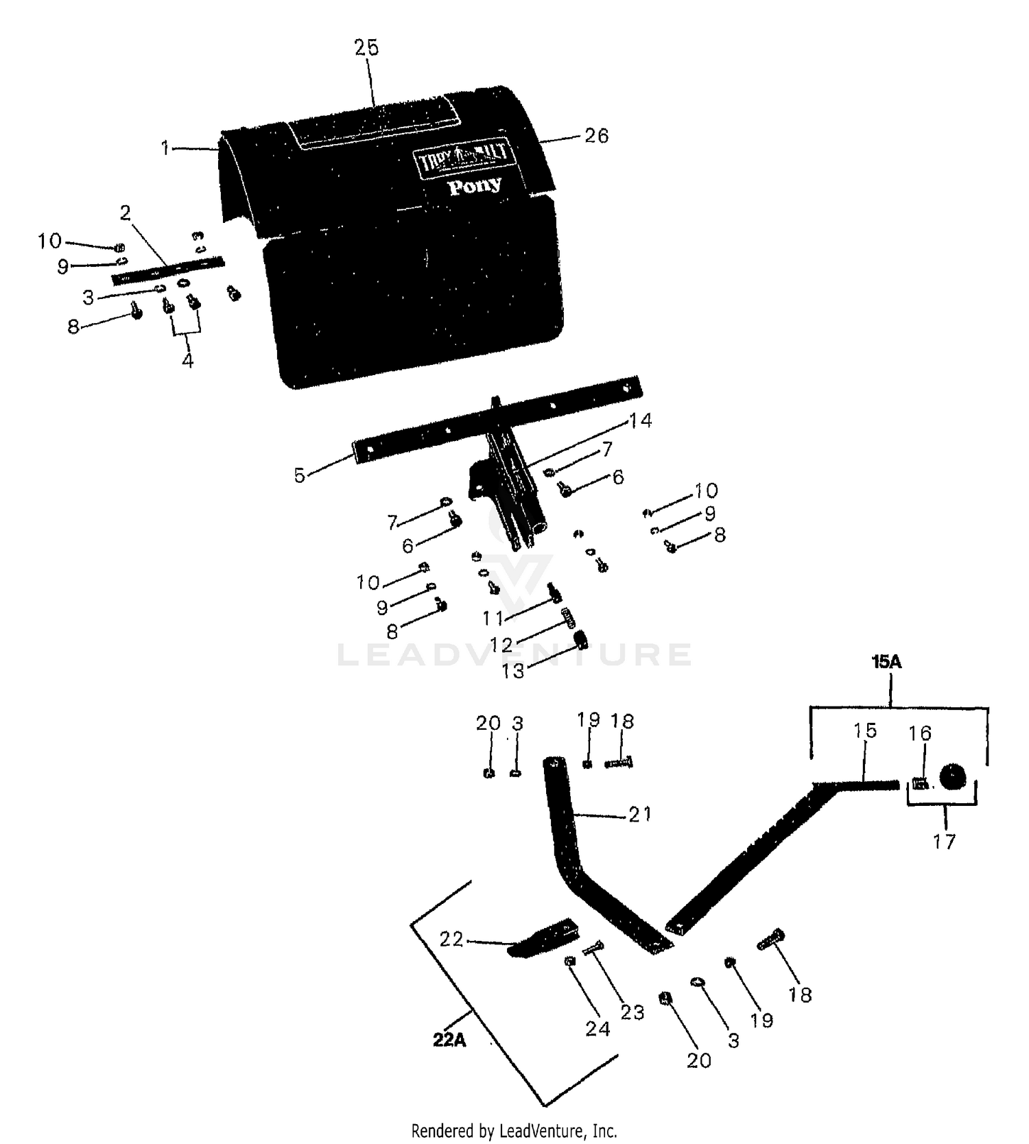 HOOD & DEPTH REGULATOR