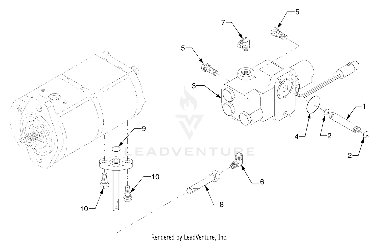 PTO Clutch Valve Group