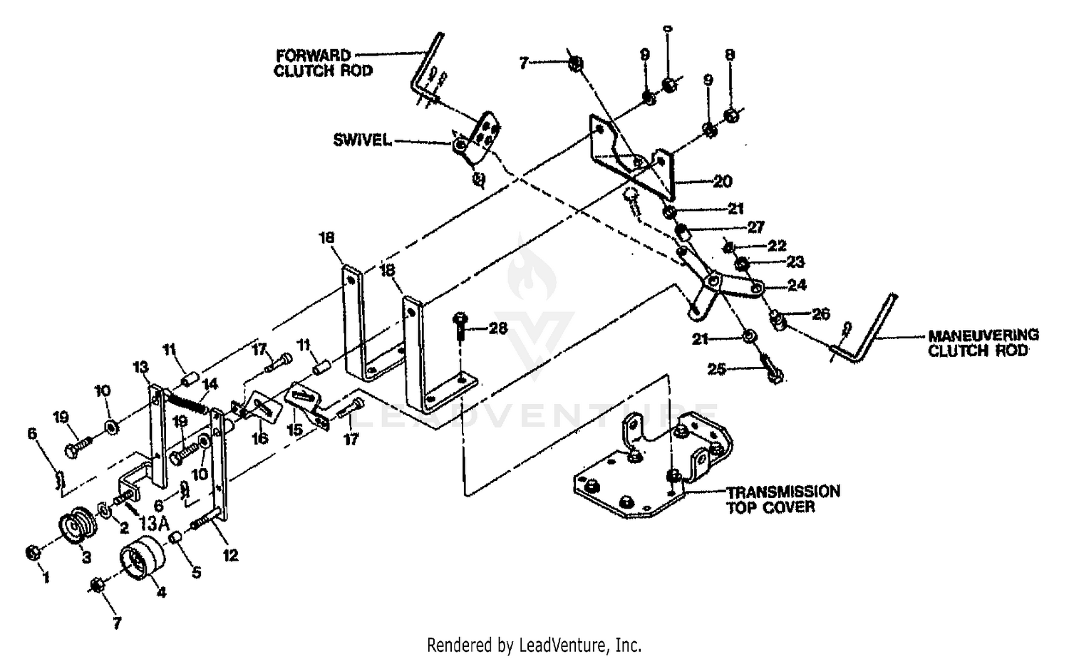 FORWARD/REVERSE IDLER ASSEMBLY