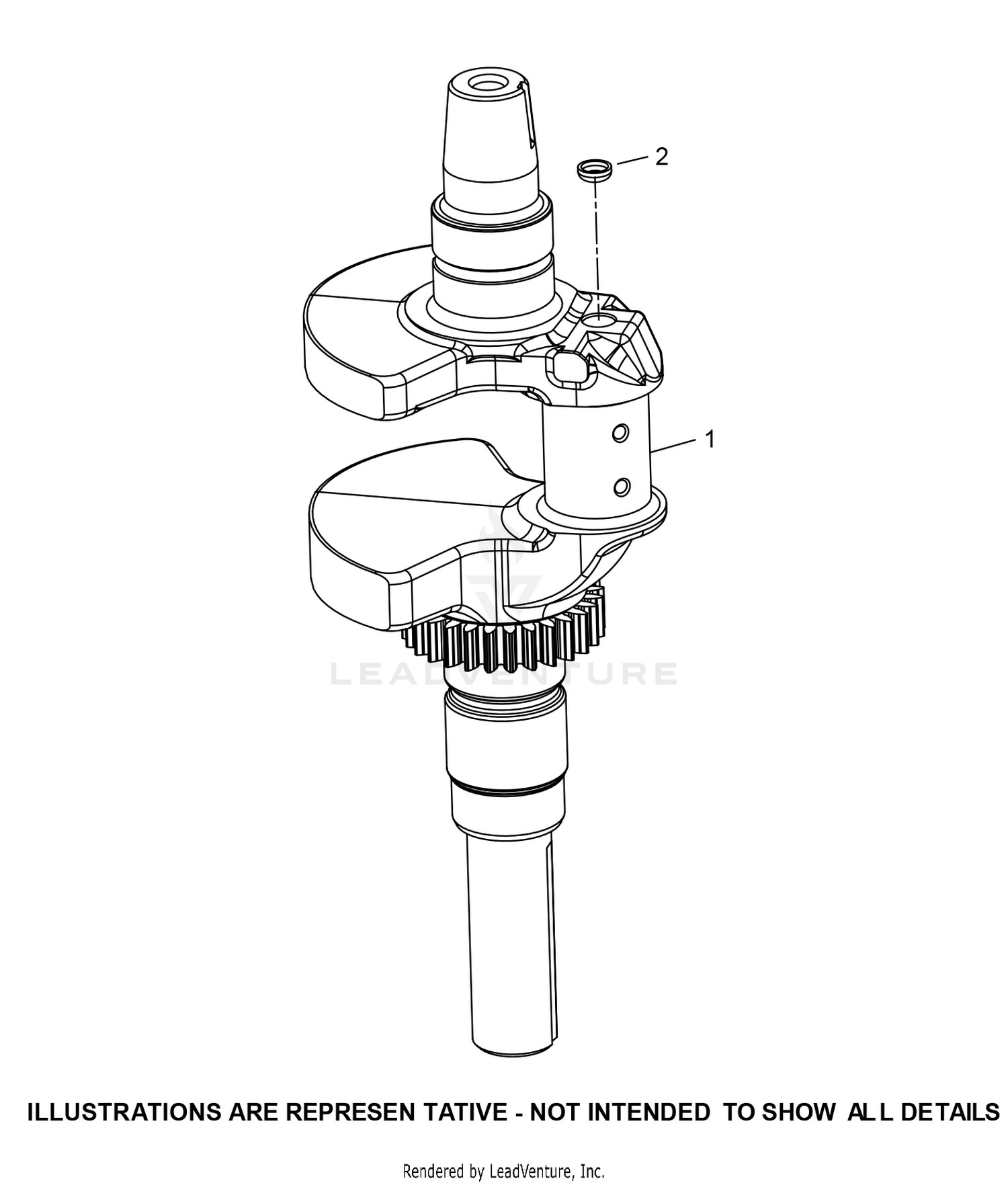 KT724-3011 CrankShaft