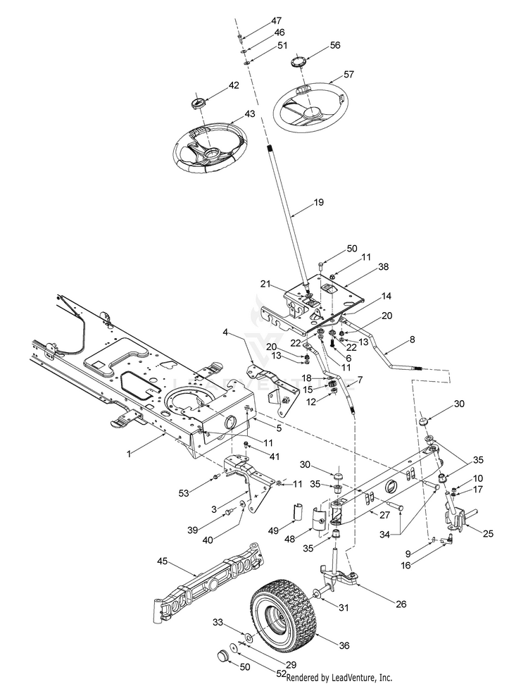 drive belt for huskee lawn mower