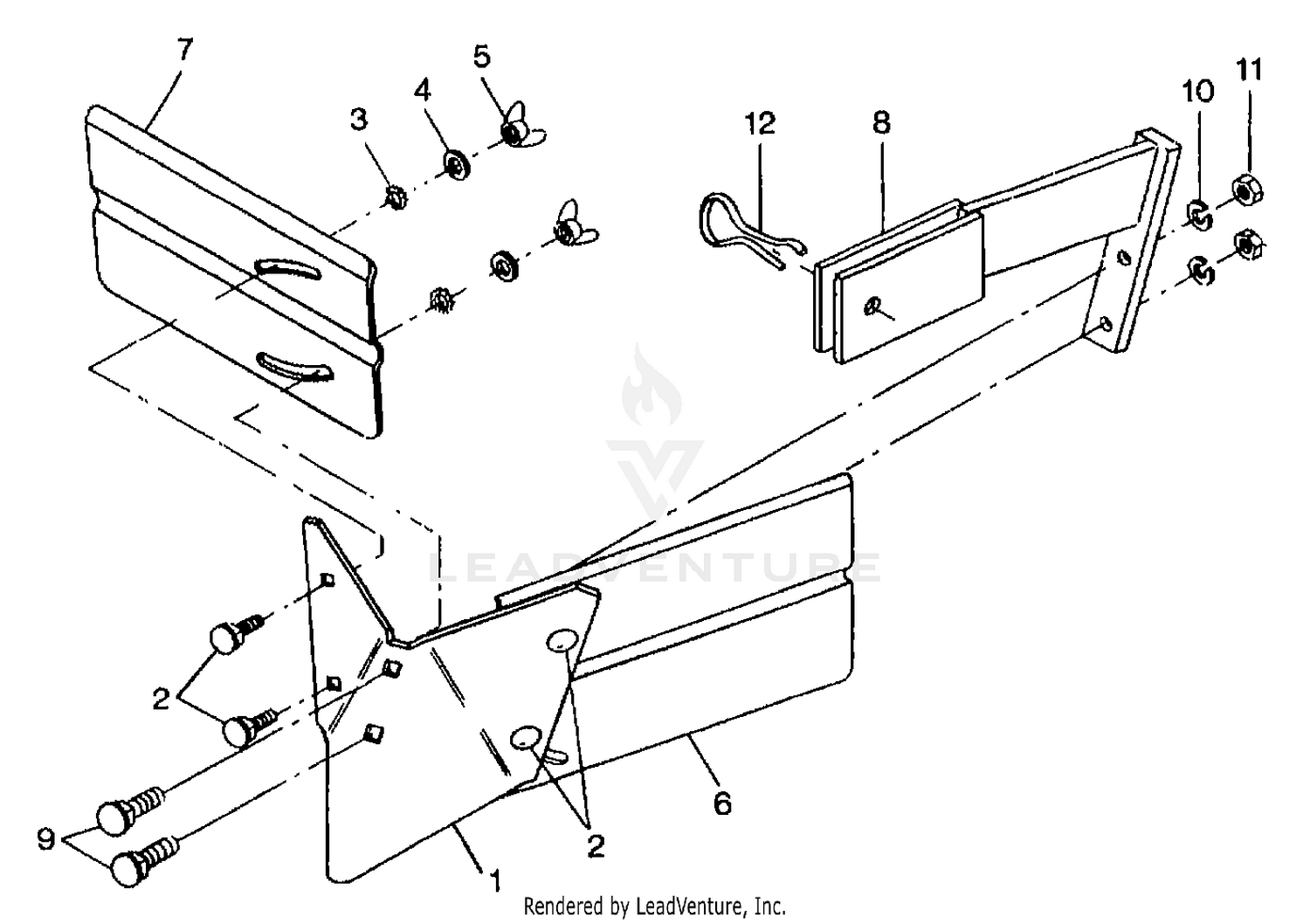 HILLER/FURROWER ATTACHMENT
