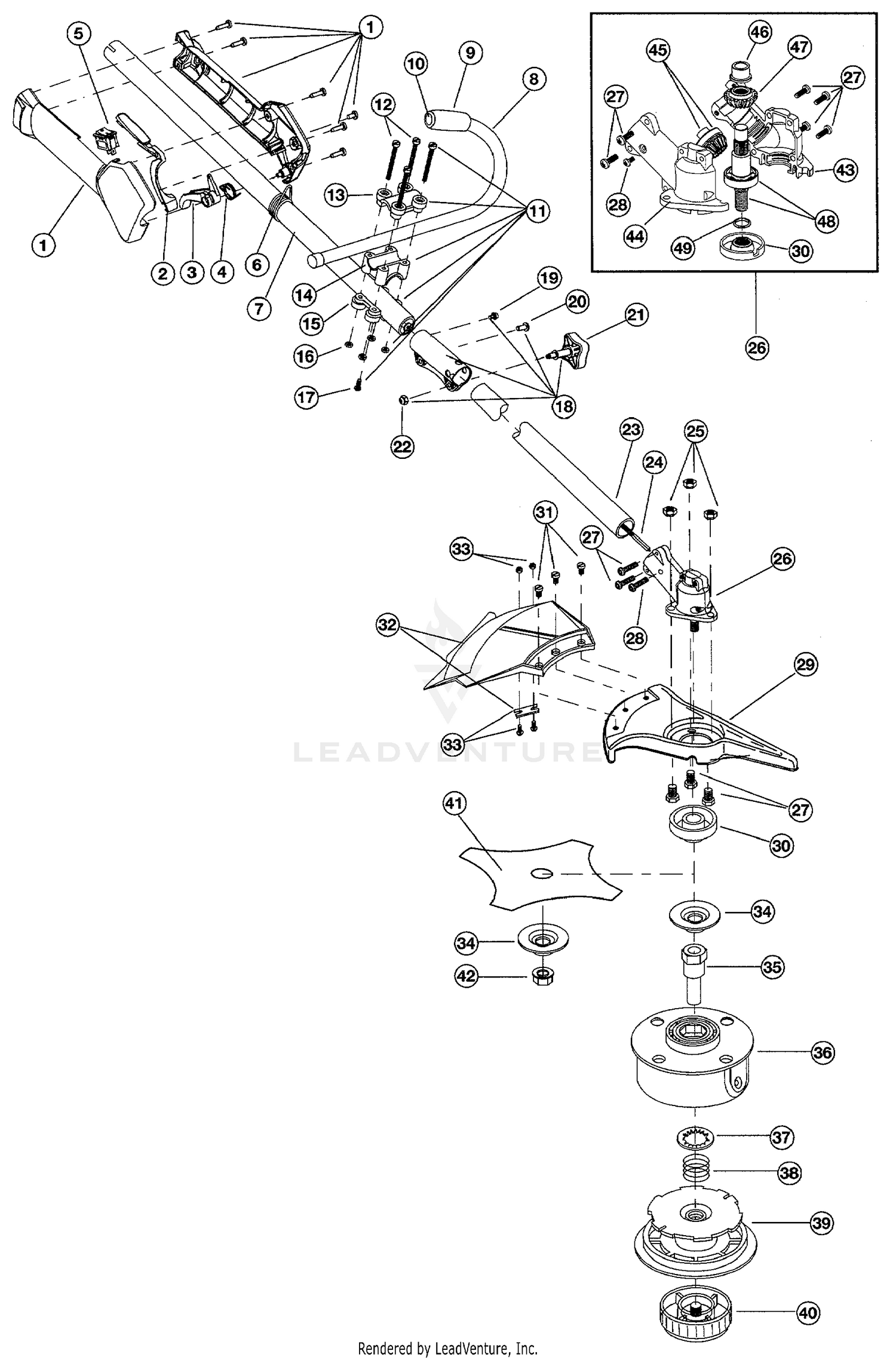 Boom And Trimmer Parts