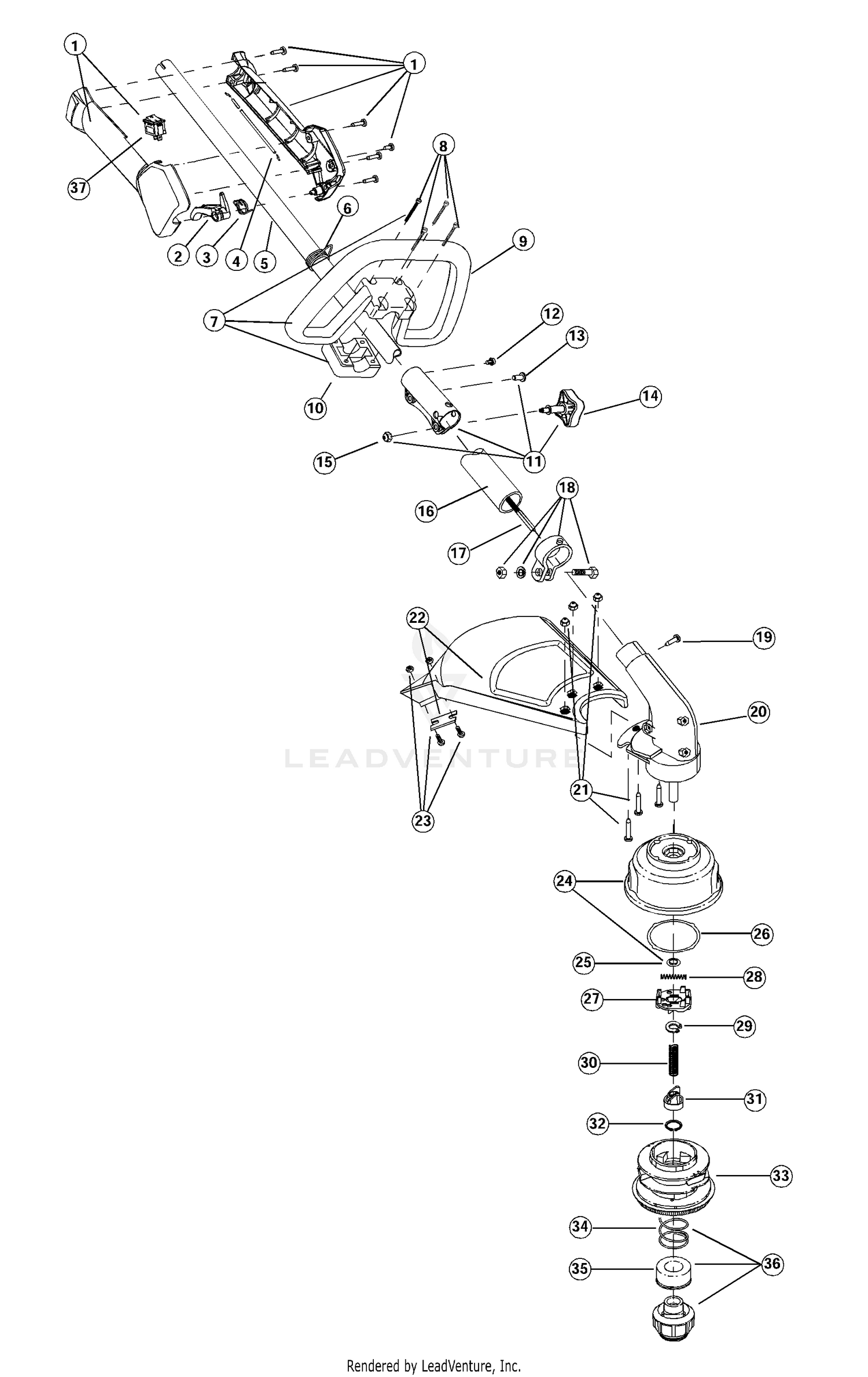 Boom And Trimmer Parts