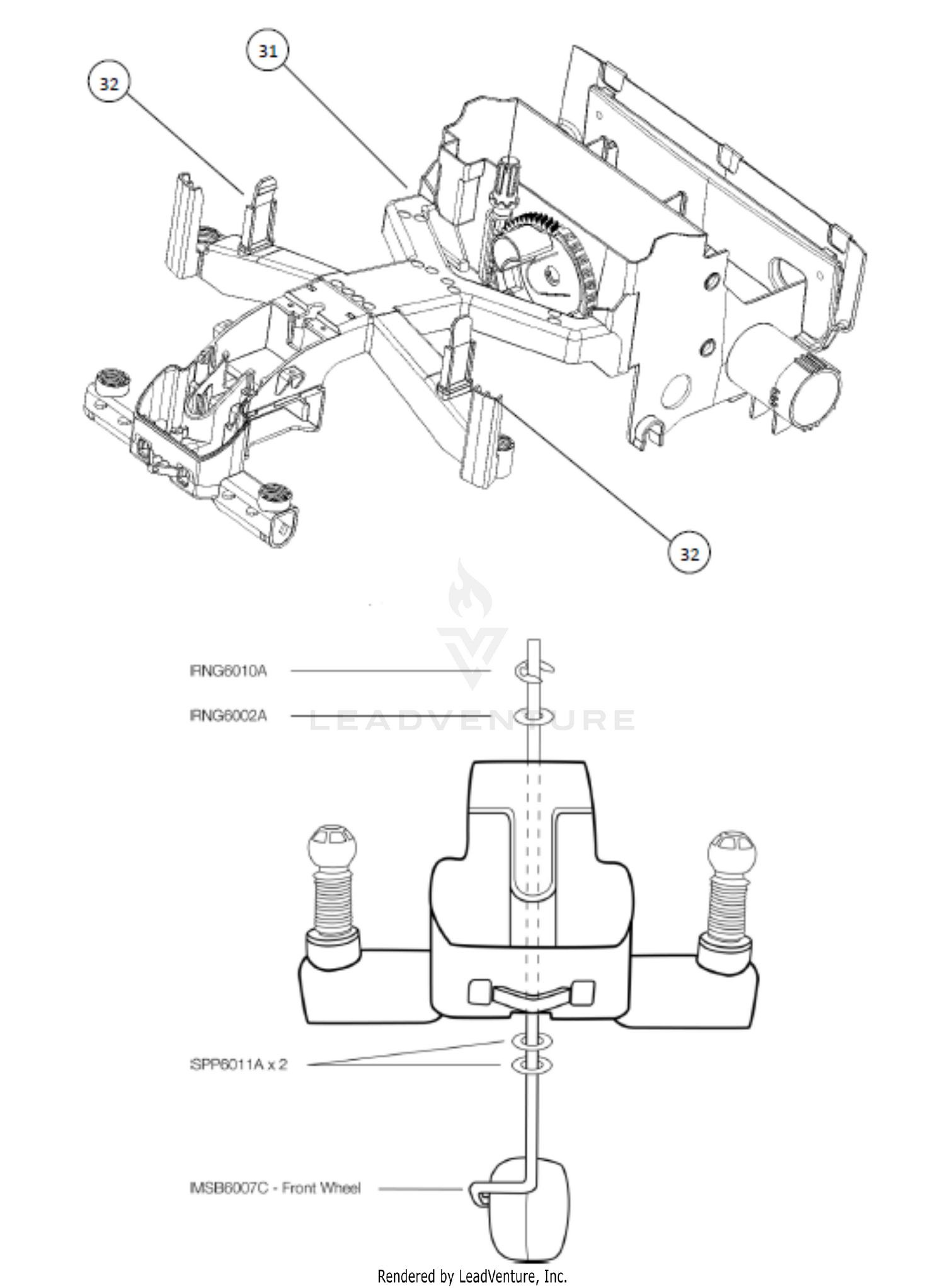 Chassis & Front Wheel