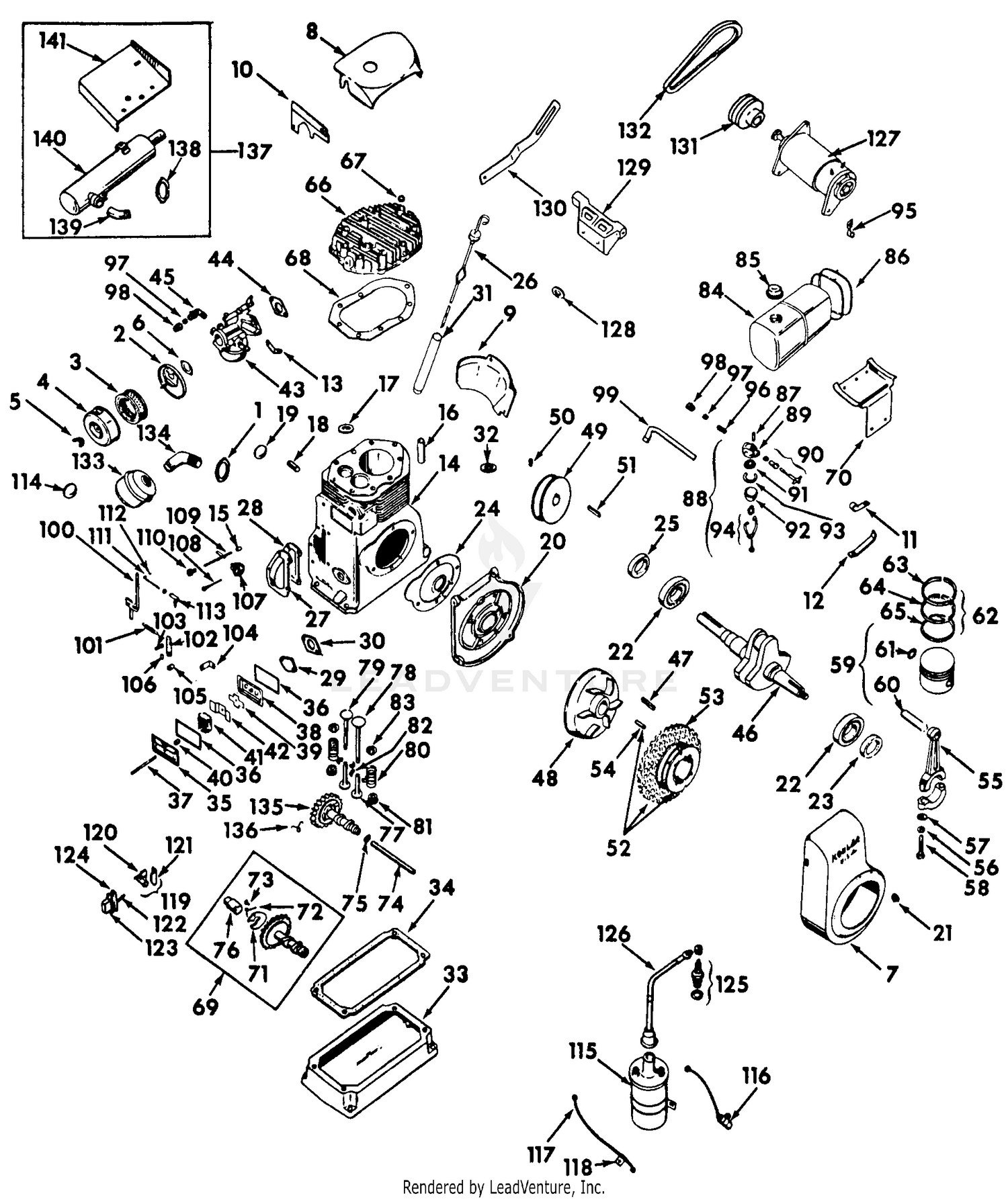 Engine-K241a-10 Hp