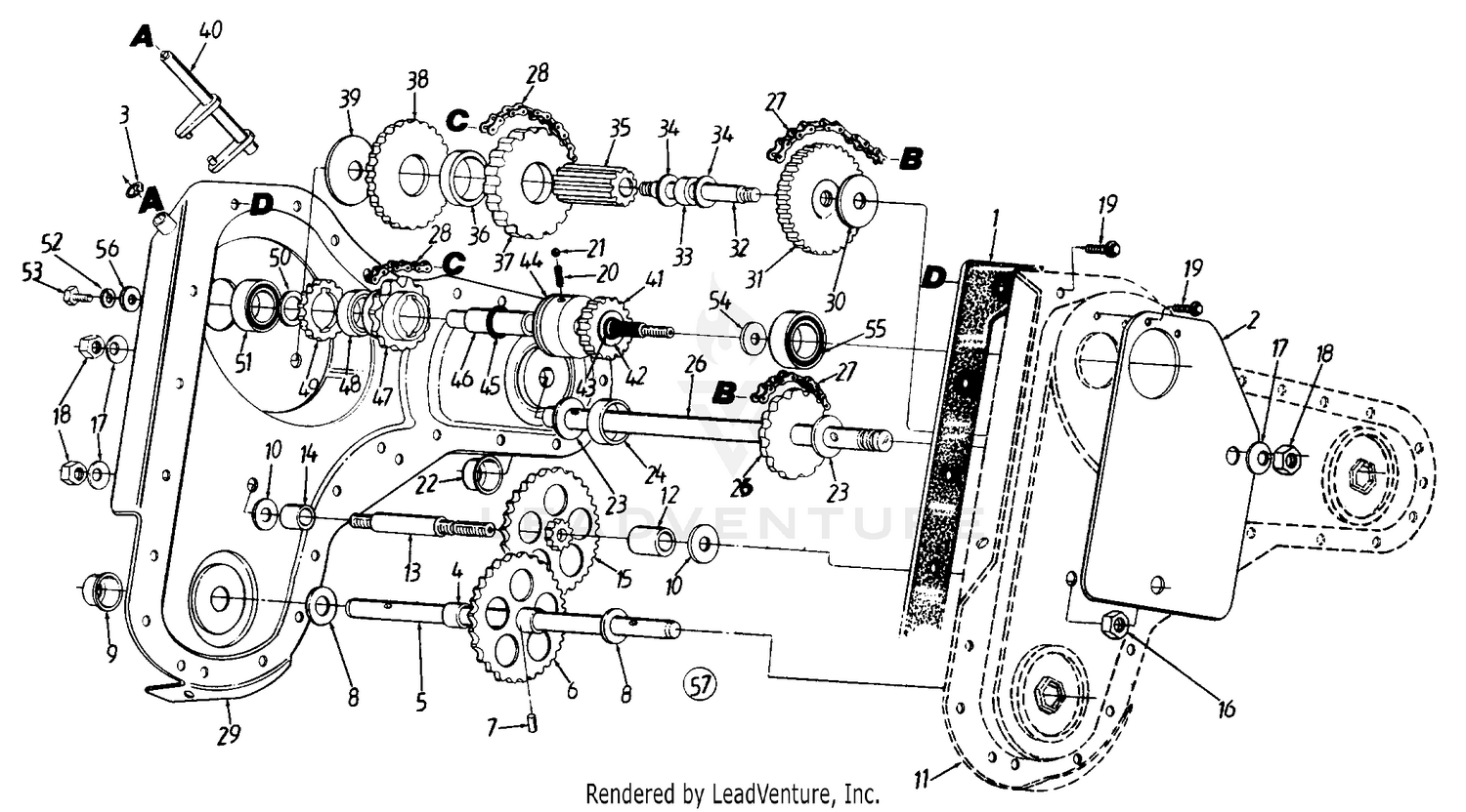 Gear Case Assembly