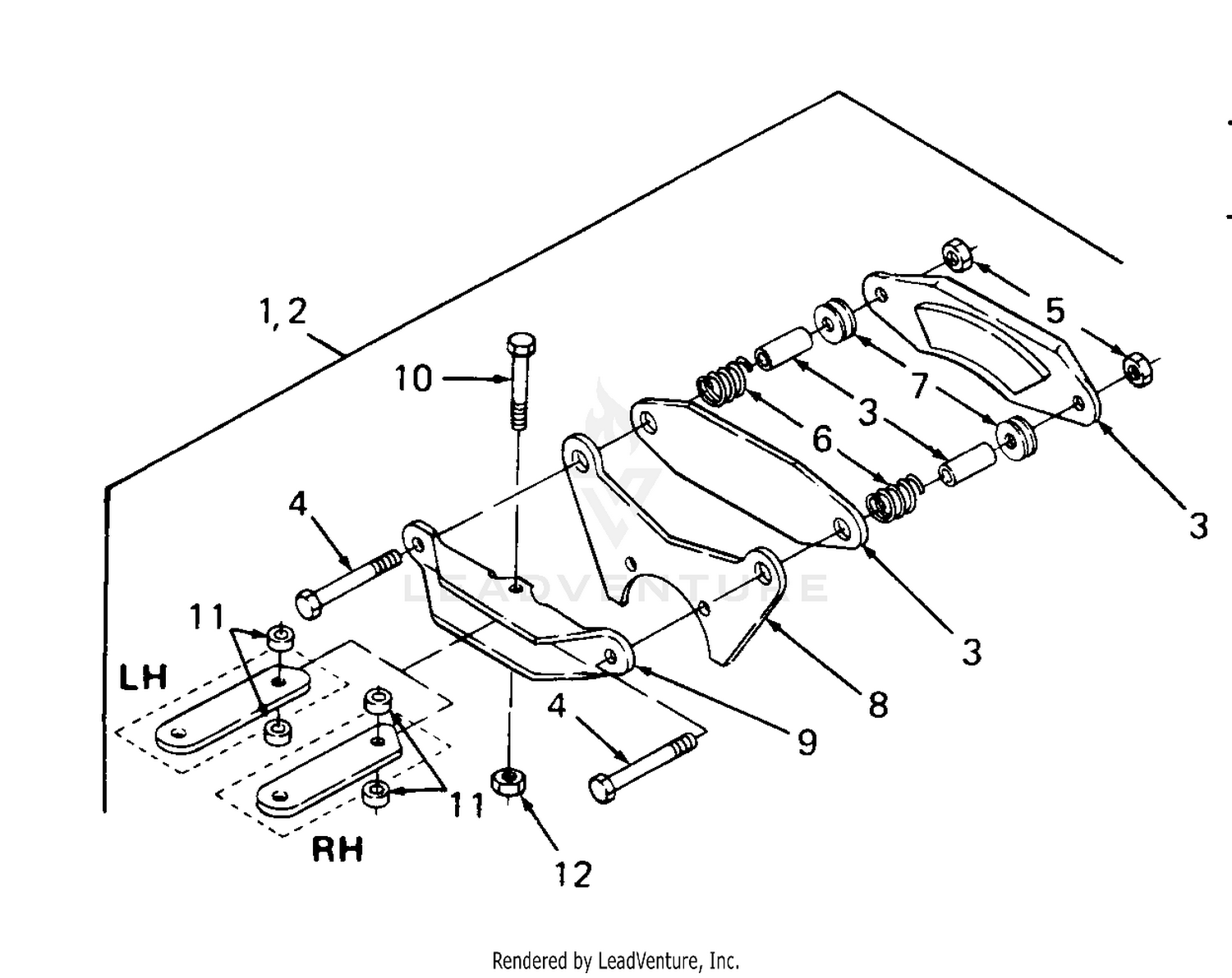 Caliper Brake Assembly