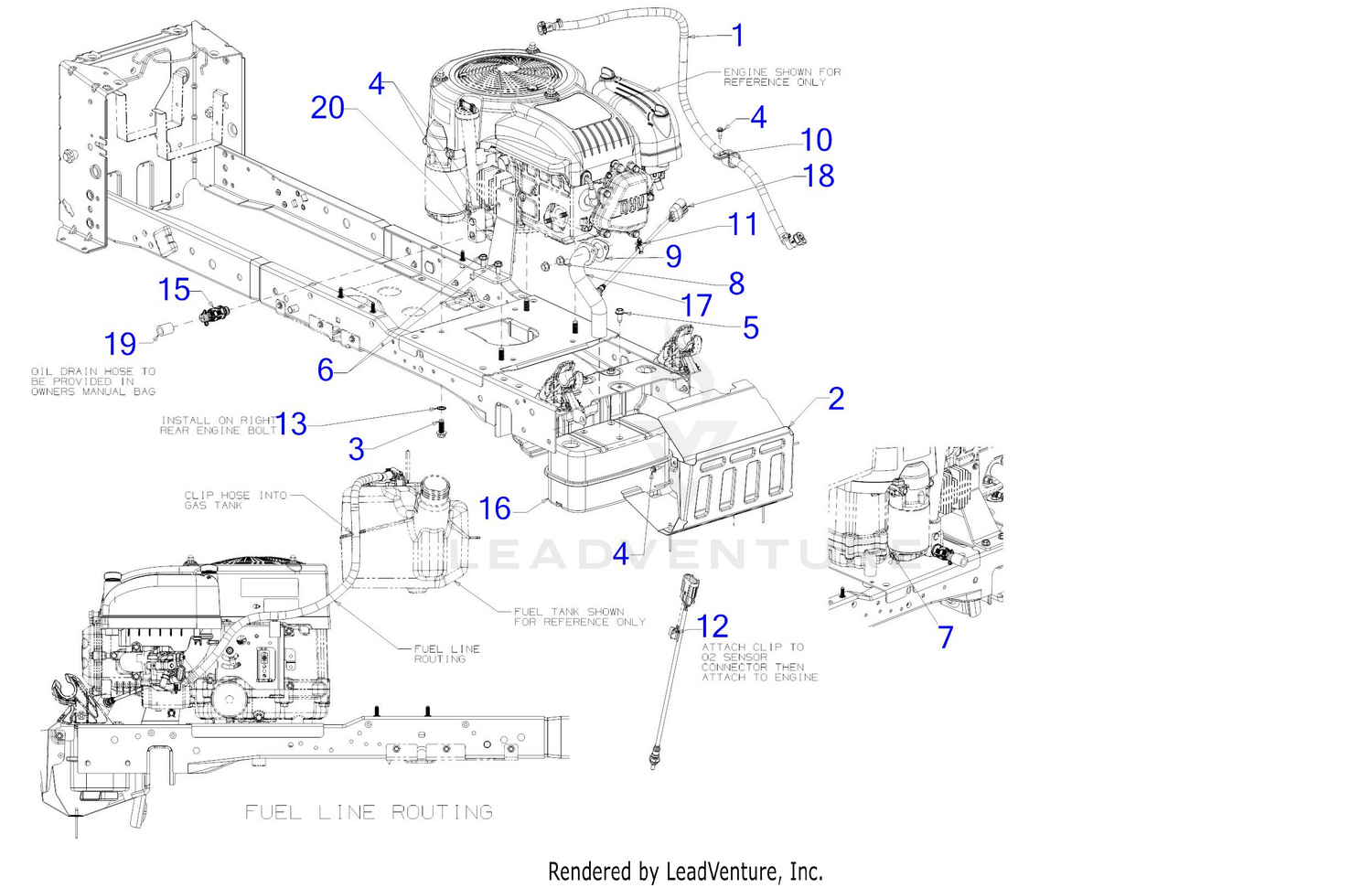 Cub cadet xt1 lt42 engine hot sale