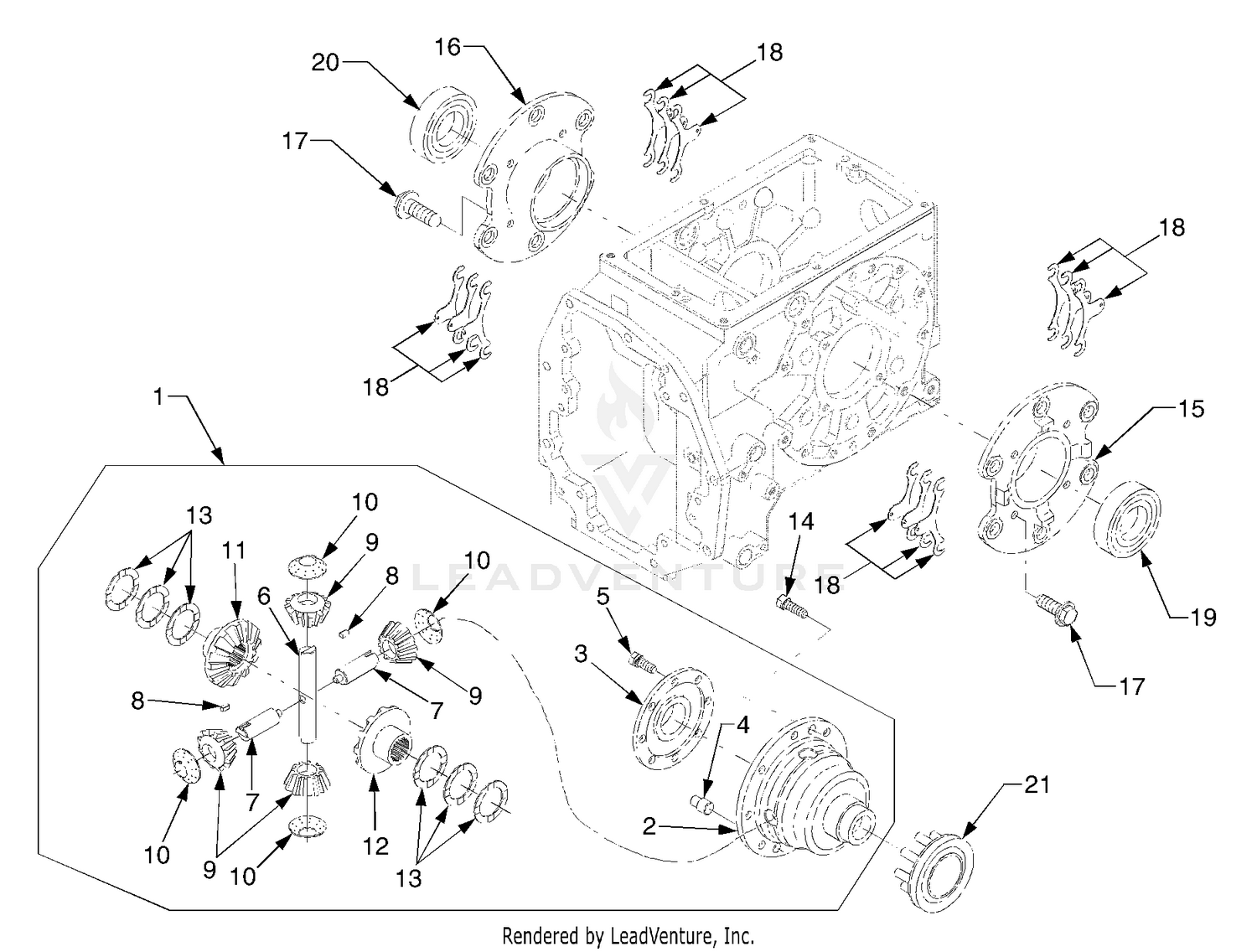 Rear Differential System