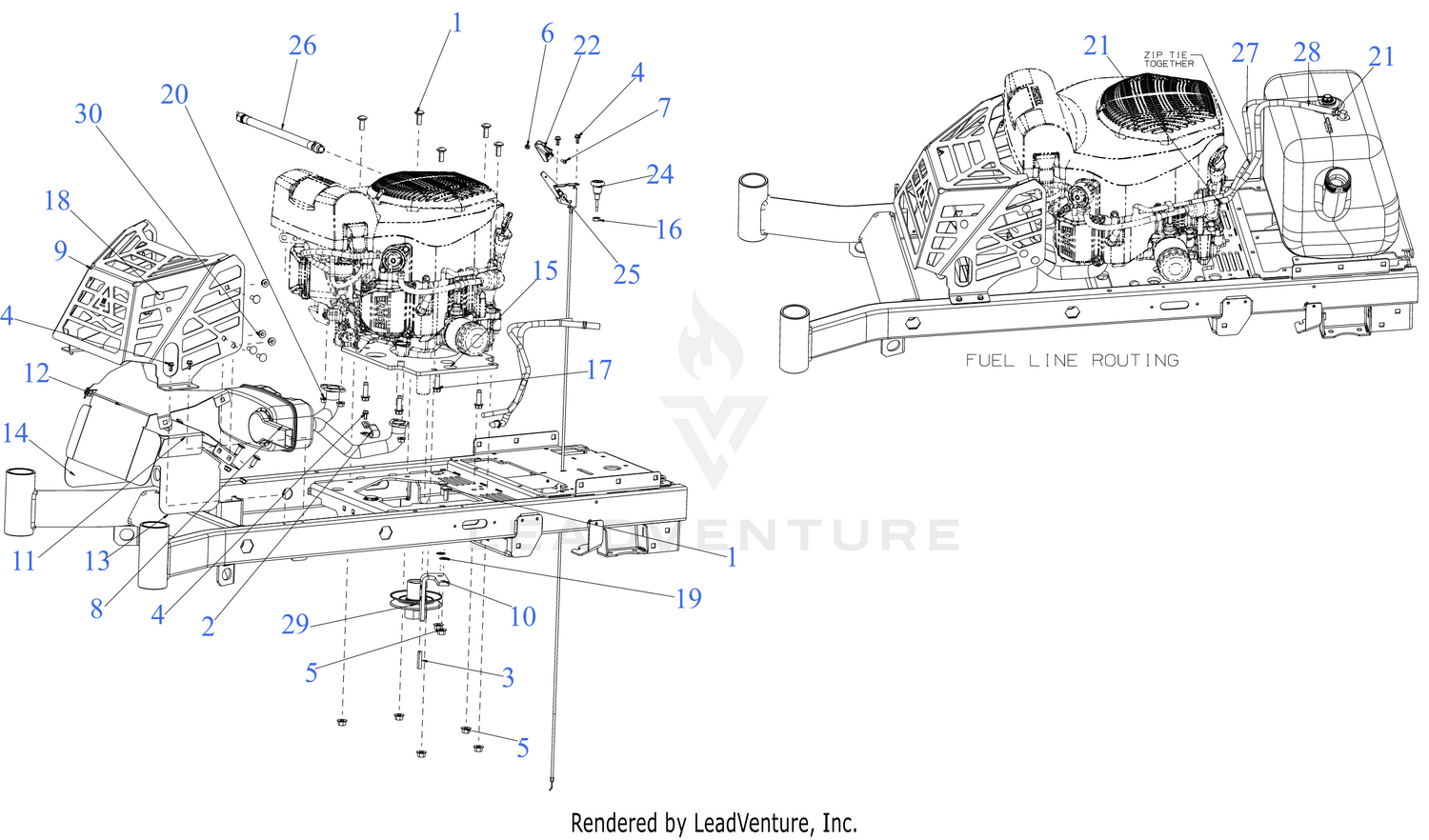 Assembly diagram