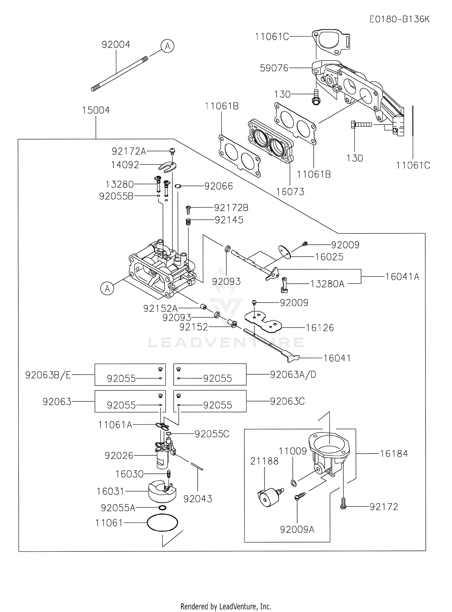 FX691V-BS32 CARBURETOR