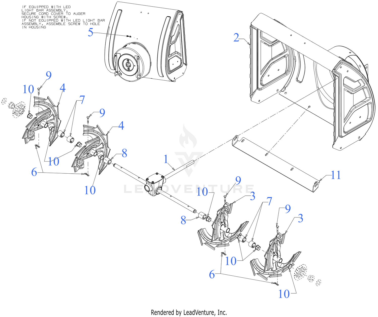 Auger Housing