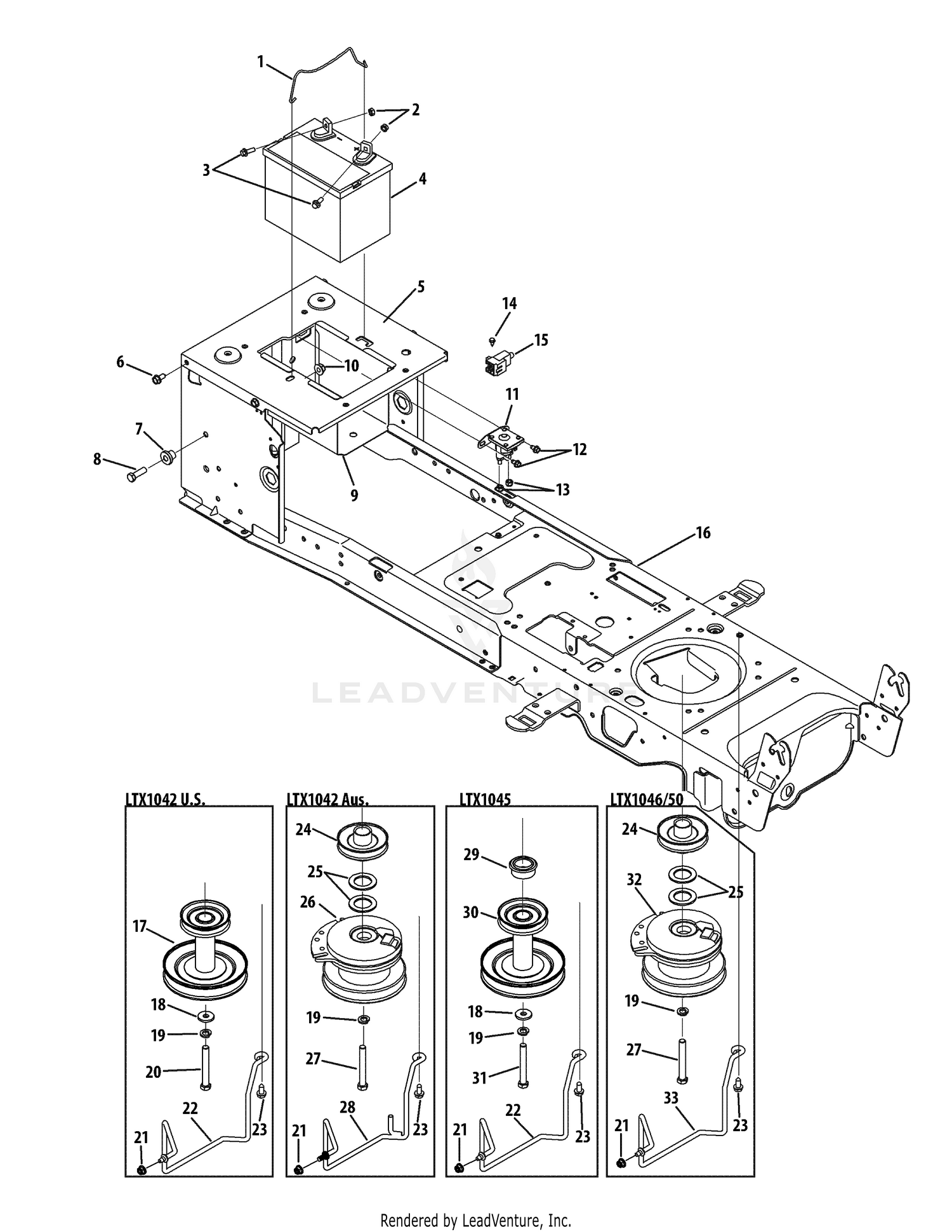 Cub Cadet Ltx 1050 Transmission Drive Belt Diagram Shereensubhan