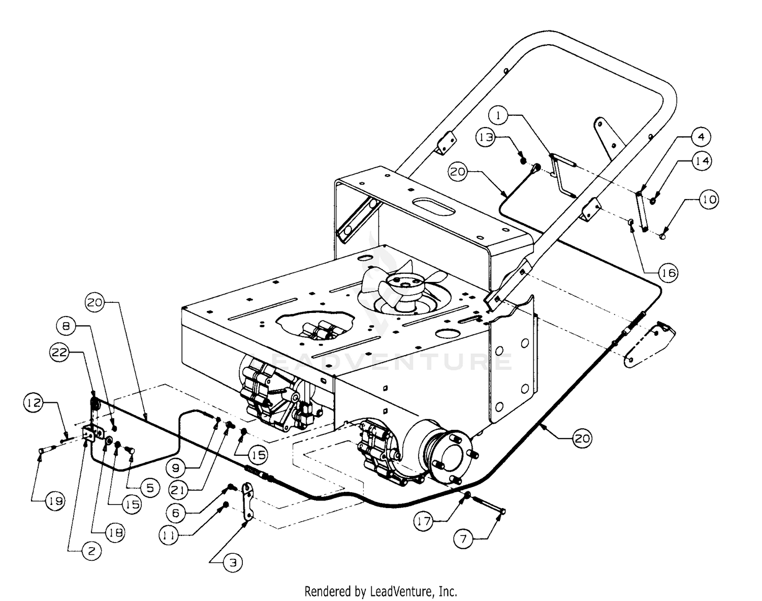 Transmission Manual Release Cable