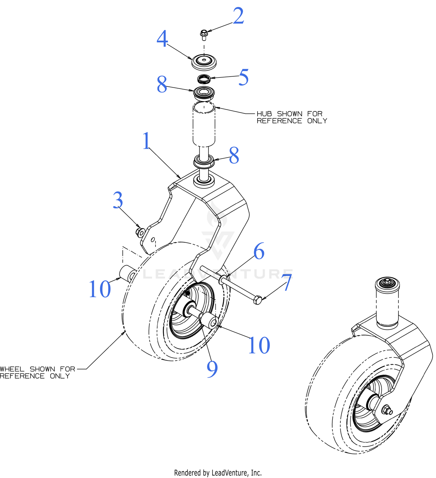 Front Caster