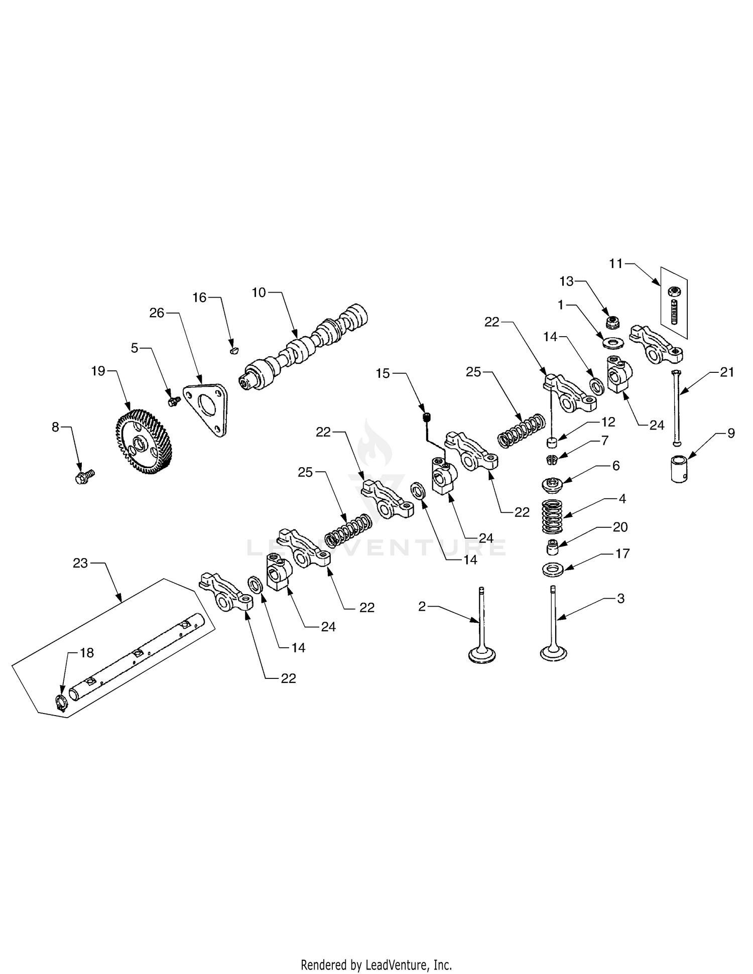 Camshaft and Valves