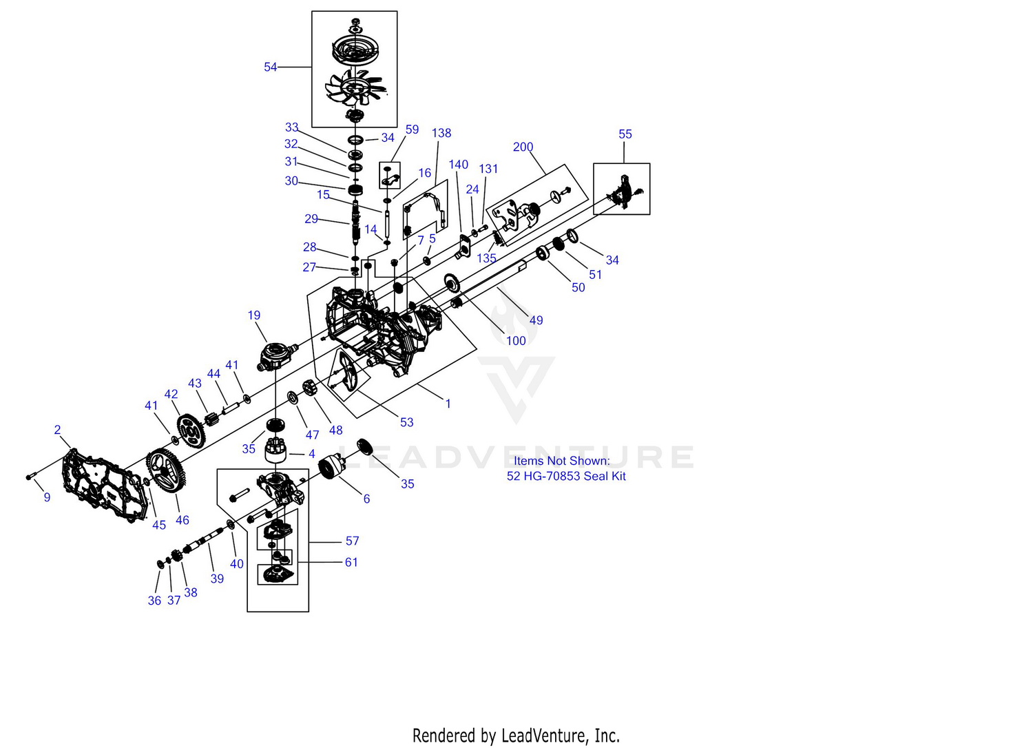 Transmission Assembly (RH)
