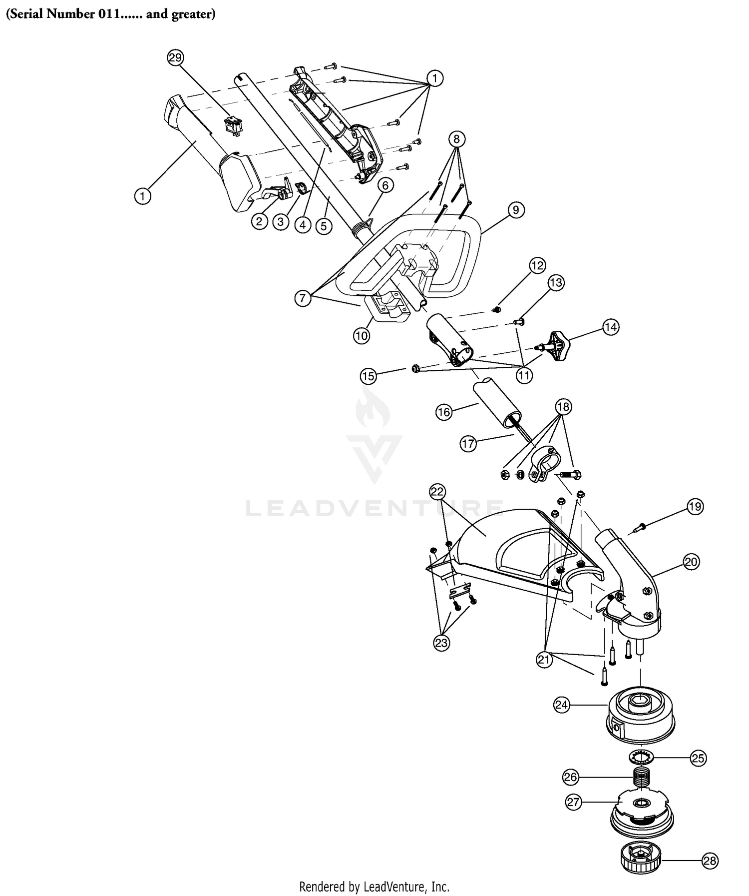 Boom And Trimmer Parts
