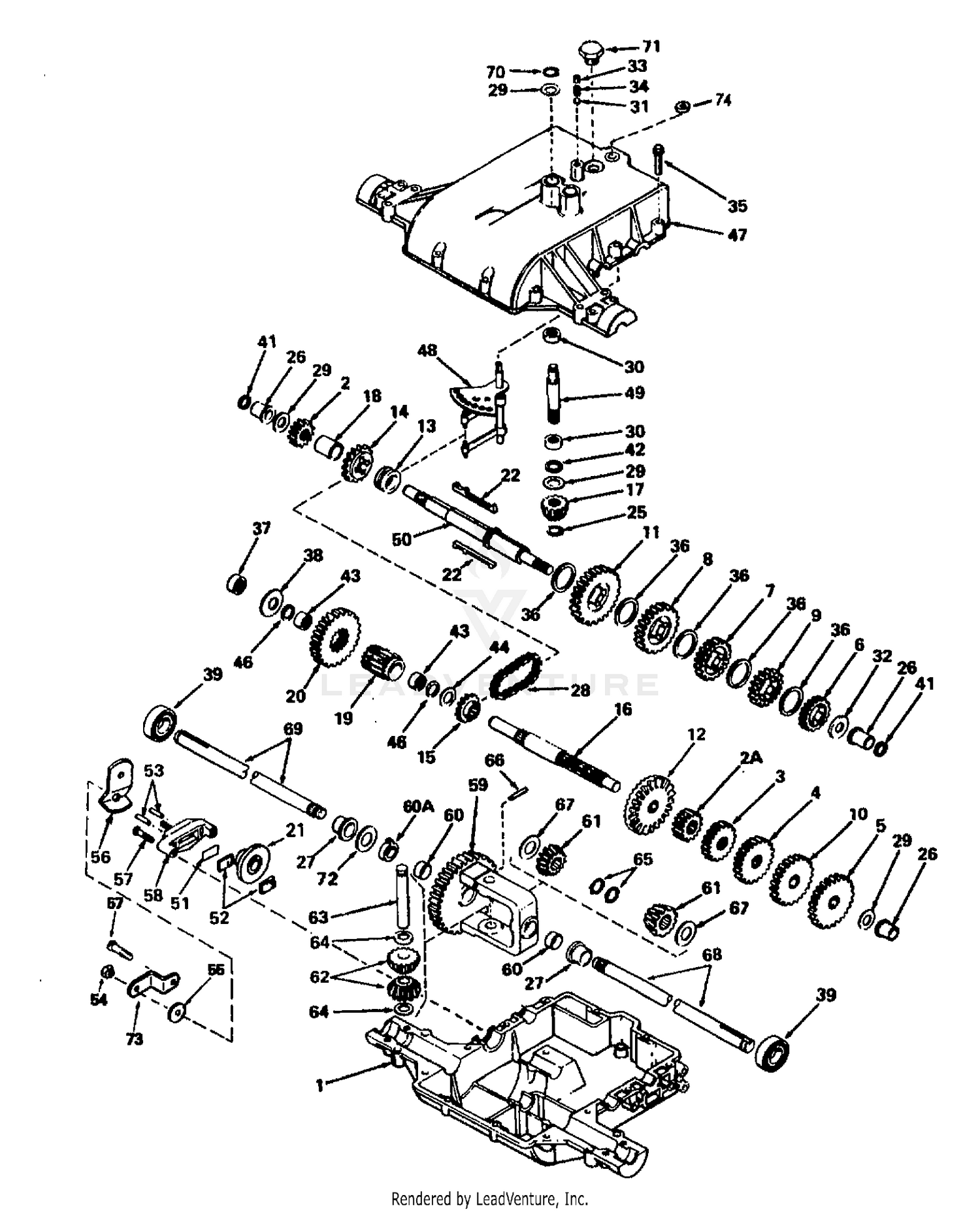PEERLESS TRANSAXLE ASSEMBLY