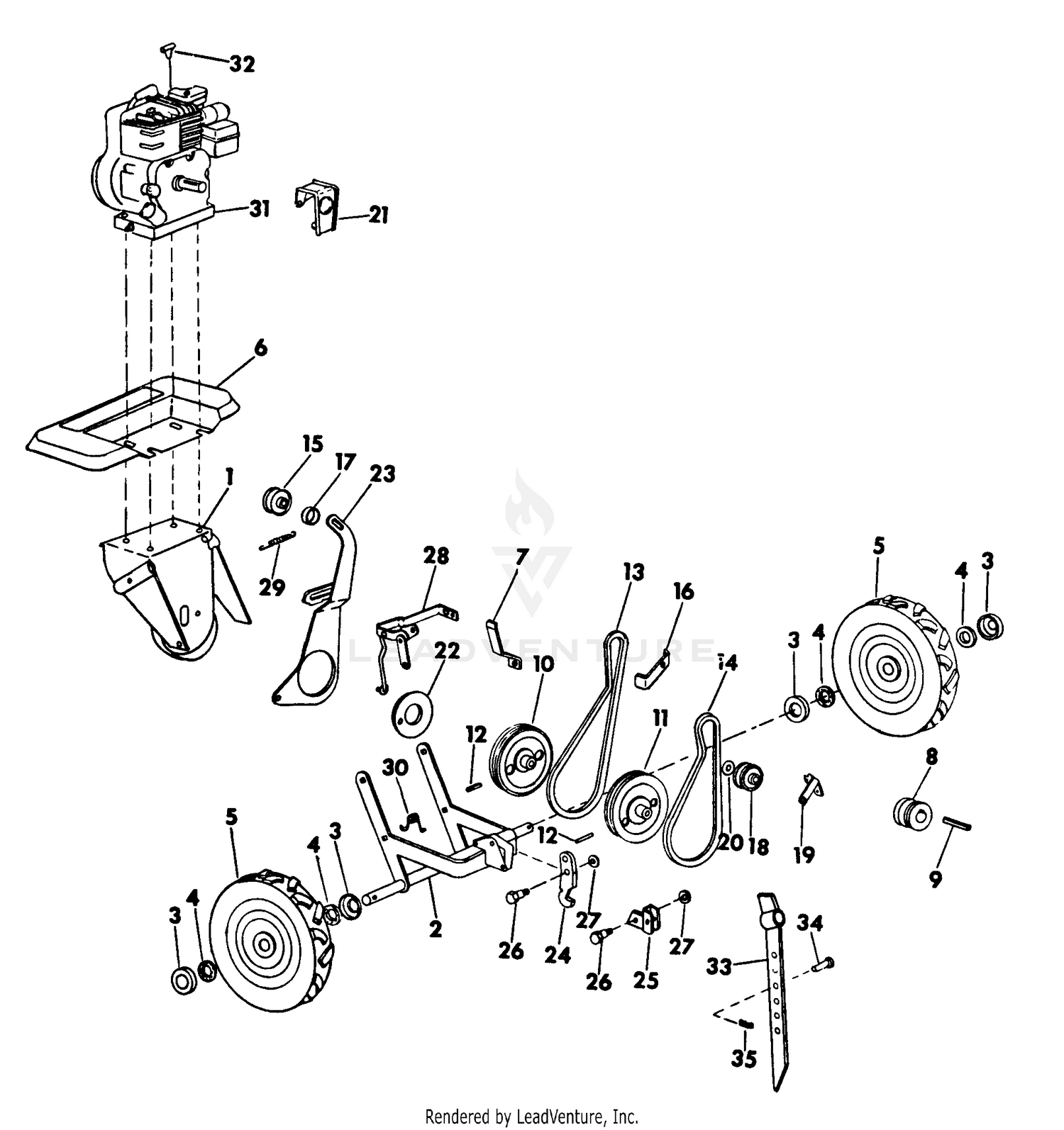 kch 526 PTO Clutch For Exmark - 109-7665