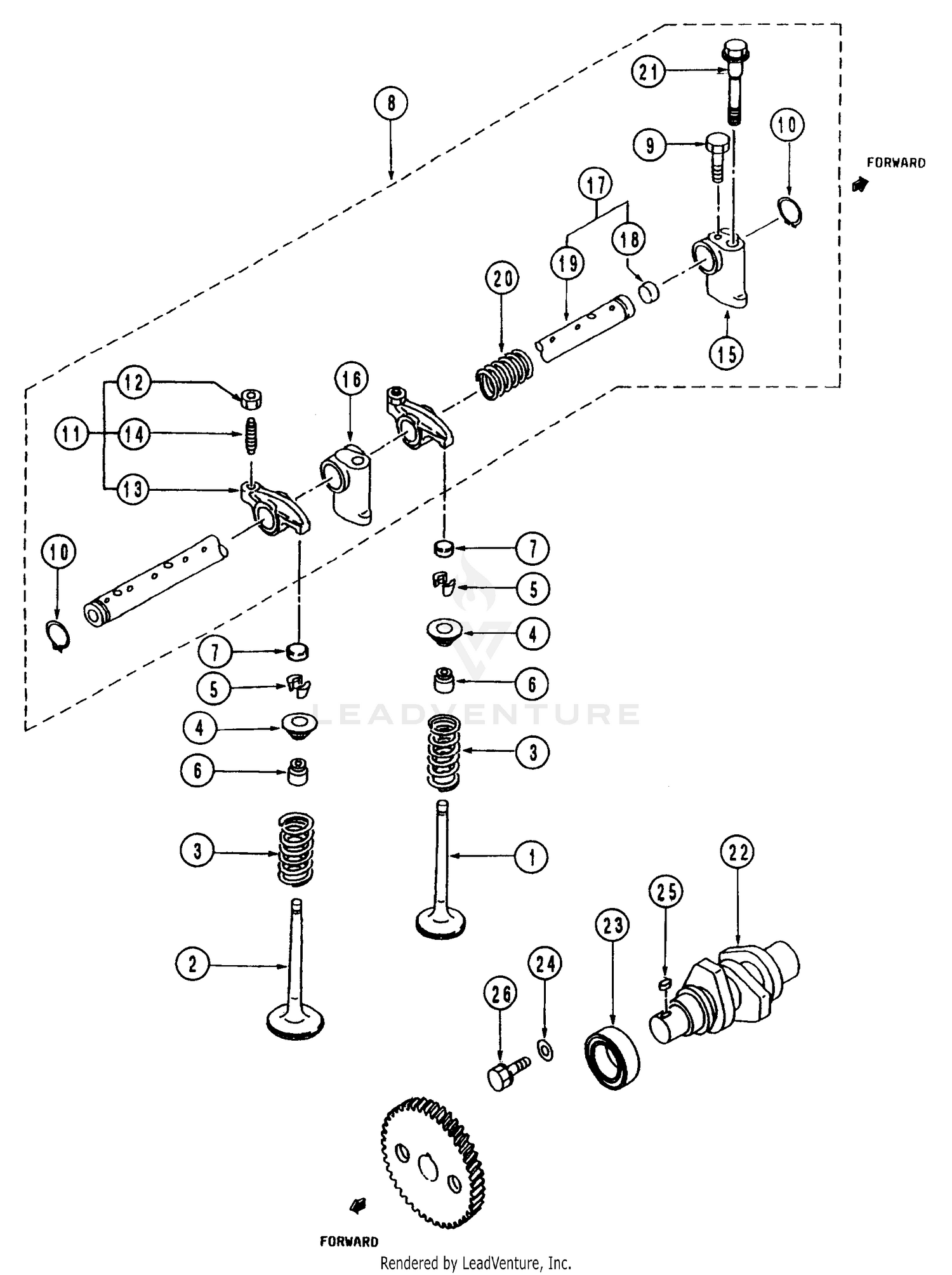 Timing Parts 26 HP Engine