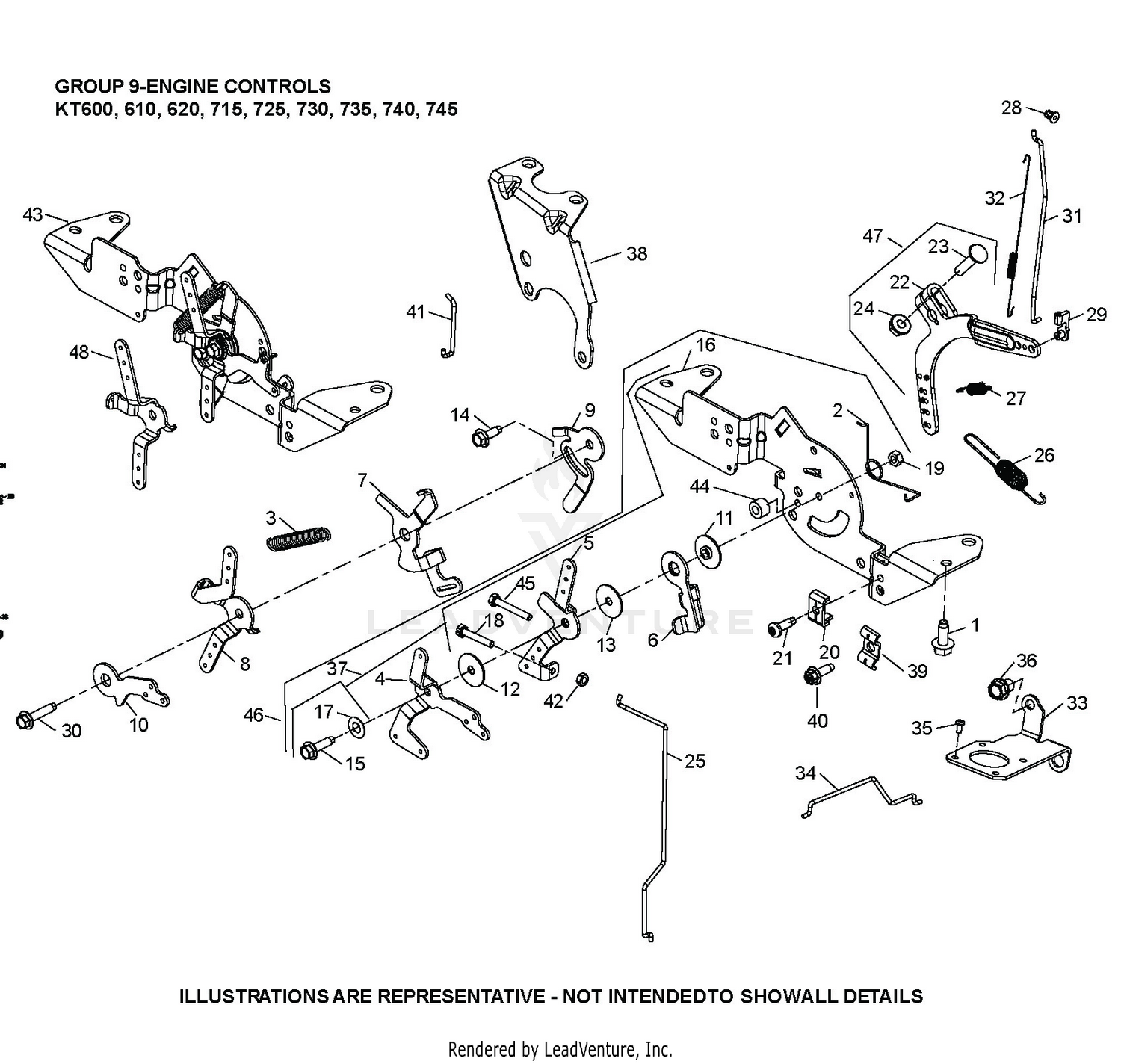 KT740-3100 Engine Controls