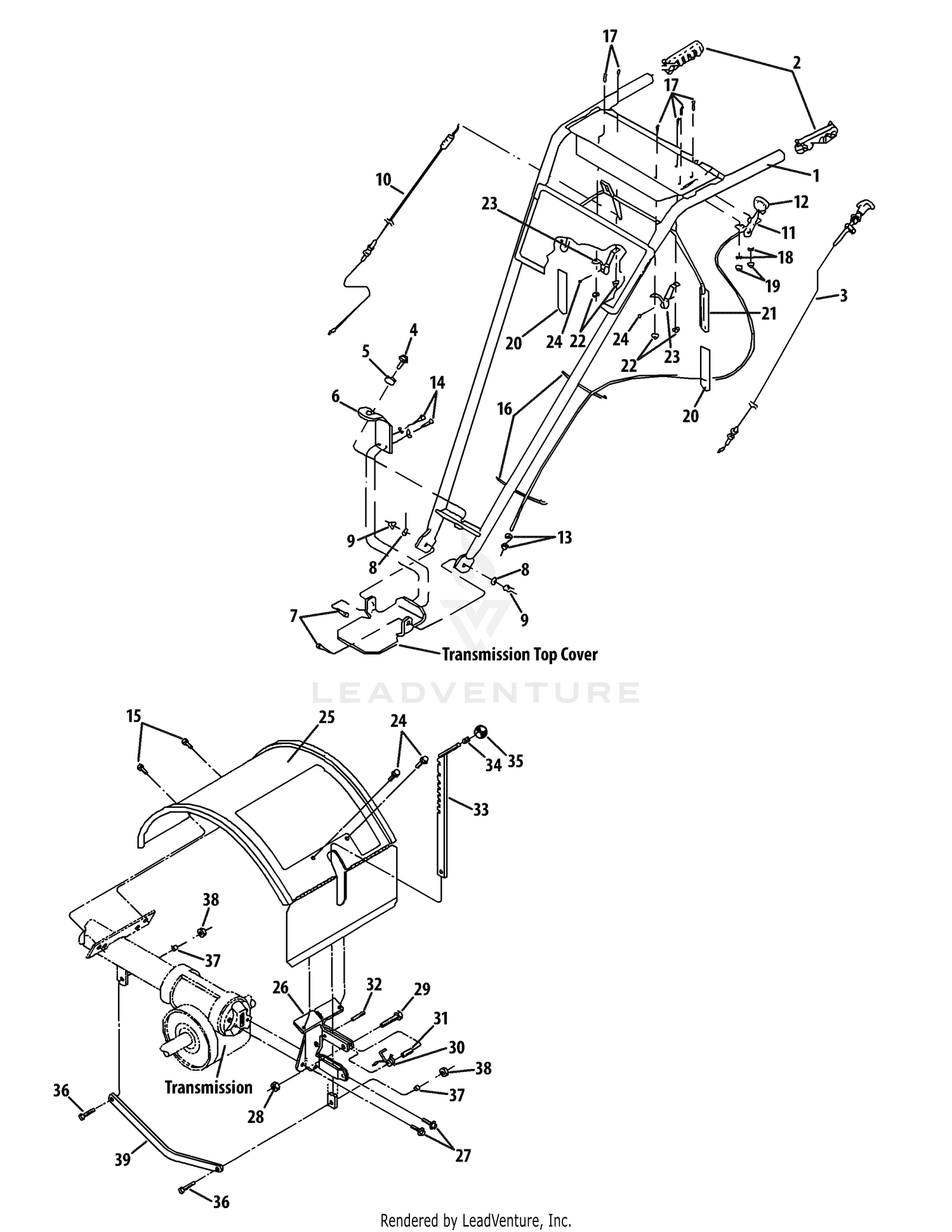 Handle & Tine Shield