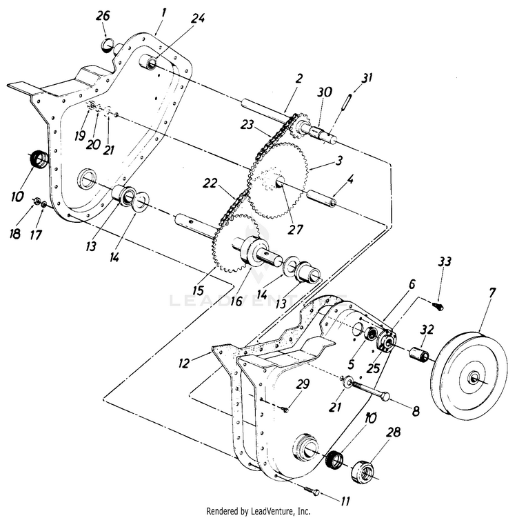 Hardware Hank 258848/216031027 Tiller PartsWarehouse