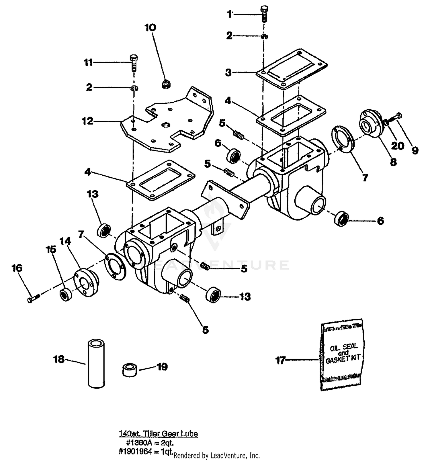 TRANSMISSION HSG. & SEALS/GASKETS