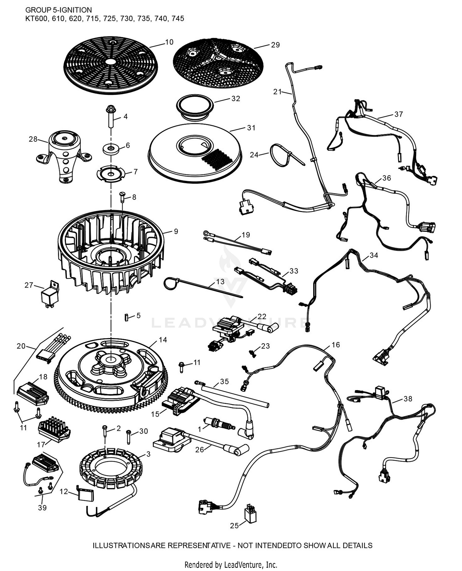 KT715-3066 Ignition & Charging