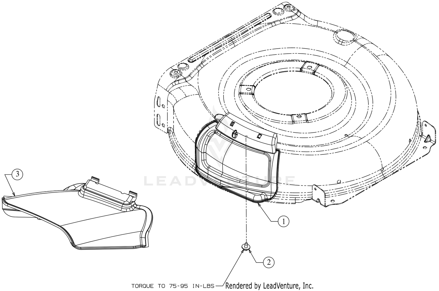Hinged Mulch Plug Assembly