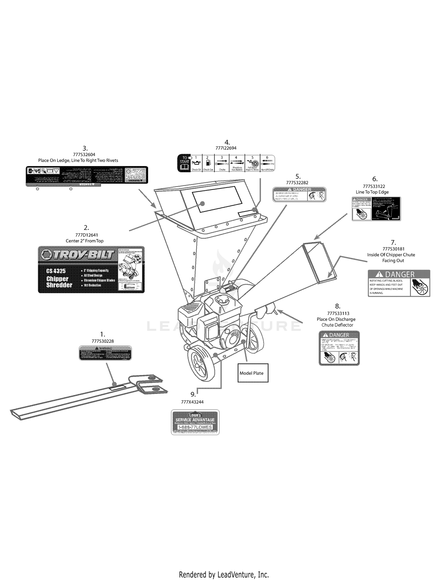 Assembly diagram