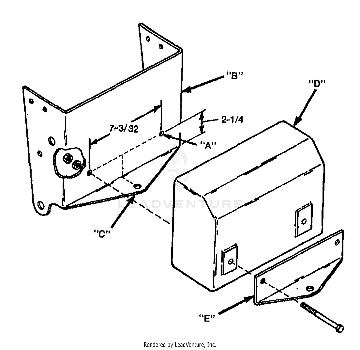 DRAWBAR WEIGHT KIT