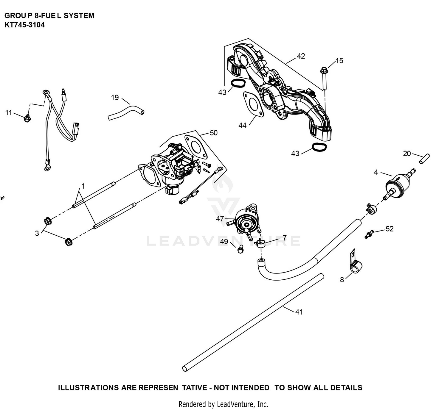 KT745-3104 Fuel System
