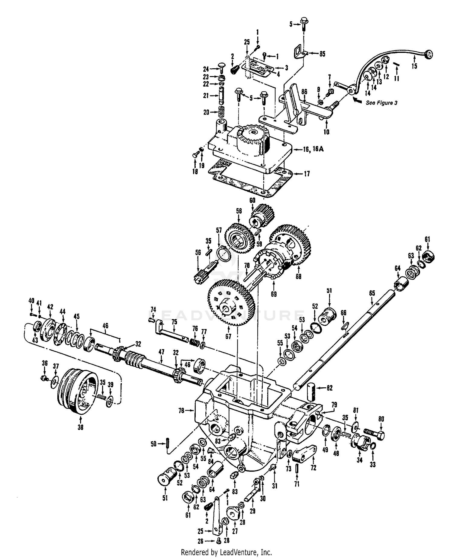 POWER UNIT TRANSMISSION ASSEMBLIES