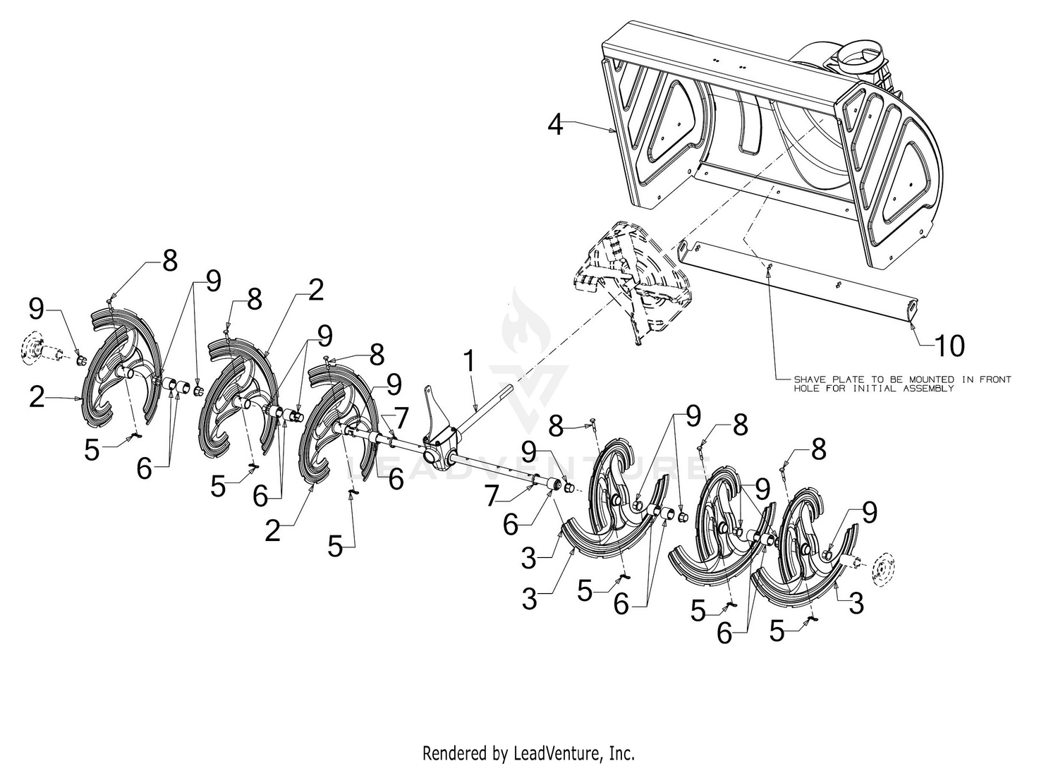 Auger Housing