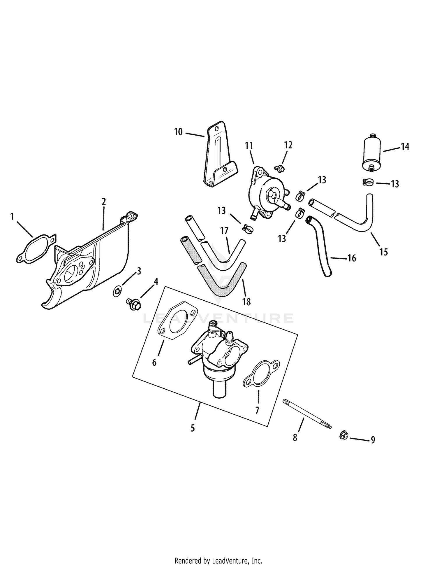 Cub cadet best sale lt1045 carburetor replacement