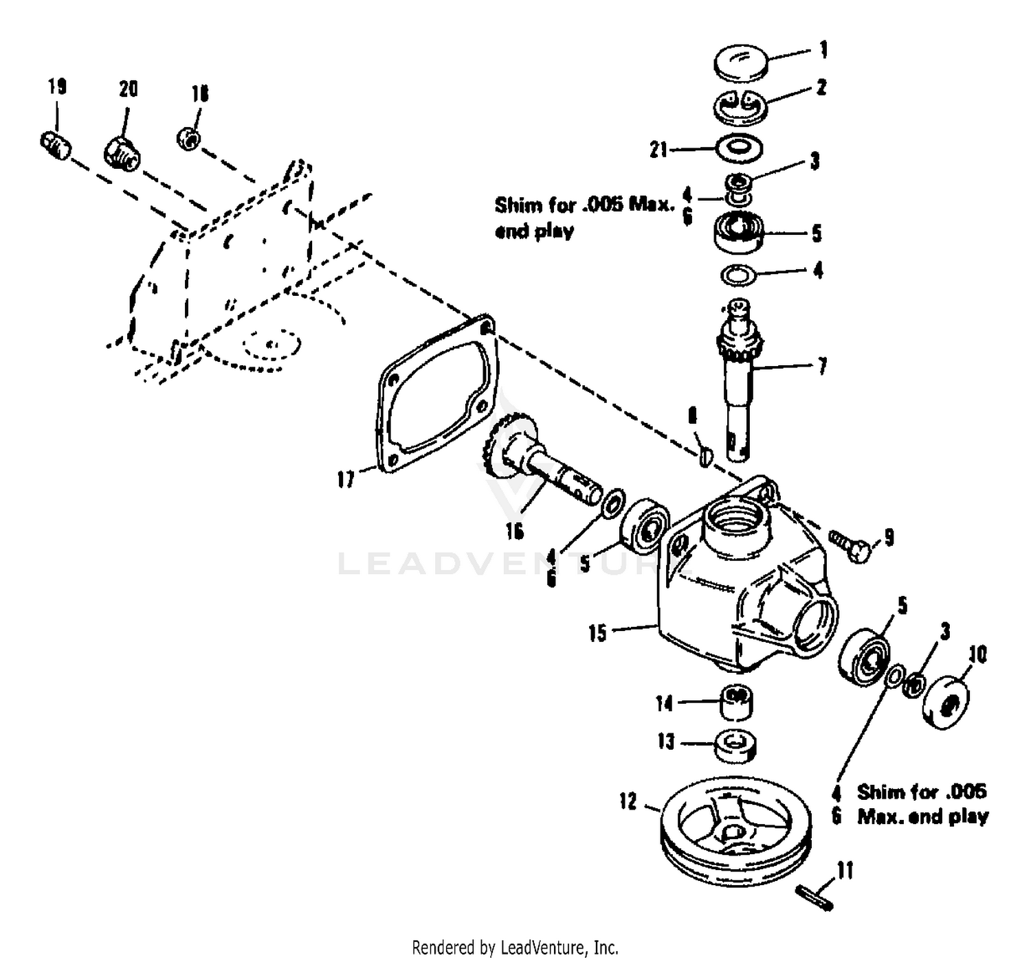 GEAR CASE ASSEMBLY