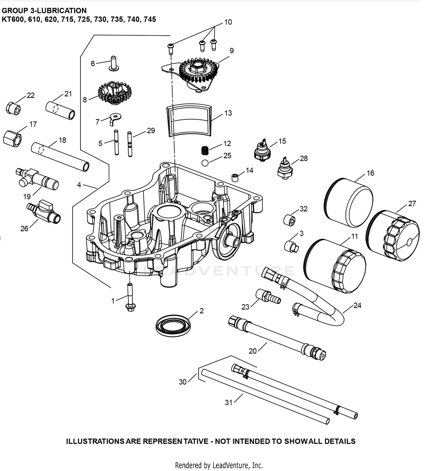 KT735-3107 Lubrication