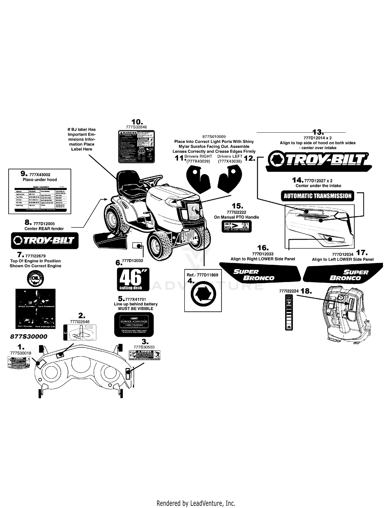 Assembly diagram