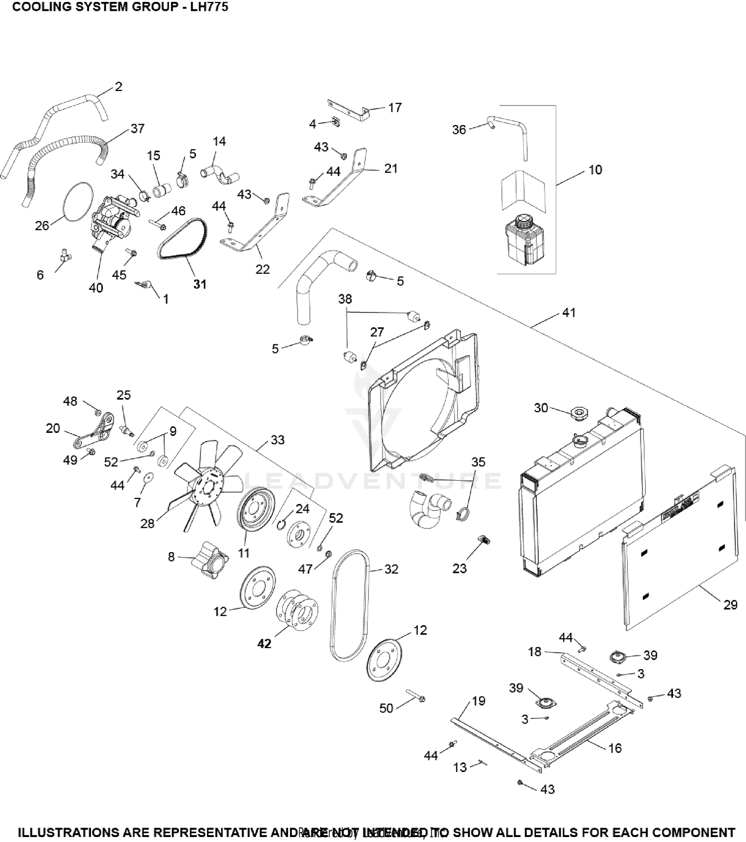 LH775-0020 Cooling System
