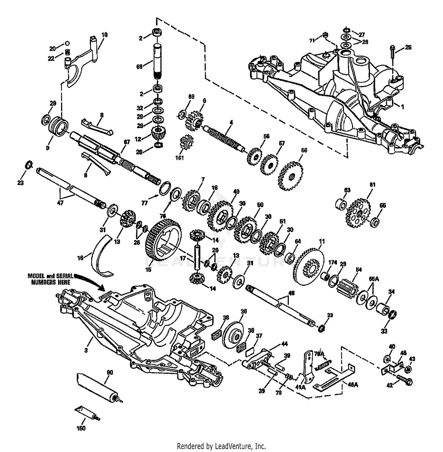 PEERLESS TRANSAXLE 915-022