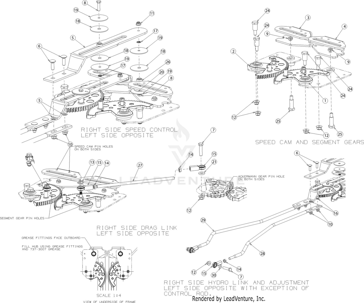 Cub Cadet PRO Z 100 EFI 154 S 53RWEFJA050 2016 Steering