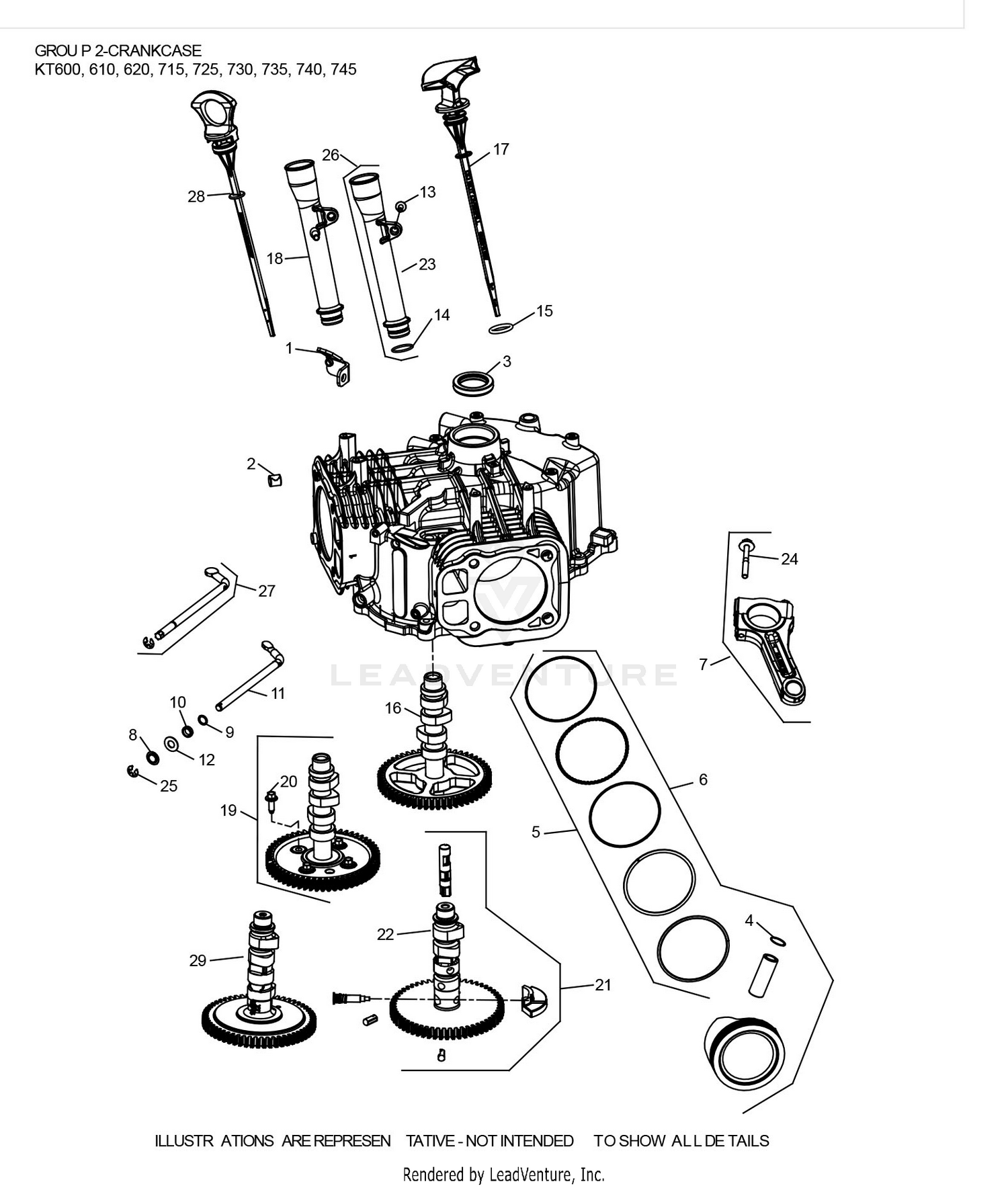 KT735-3101 CrankCase