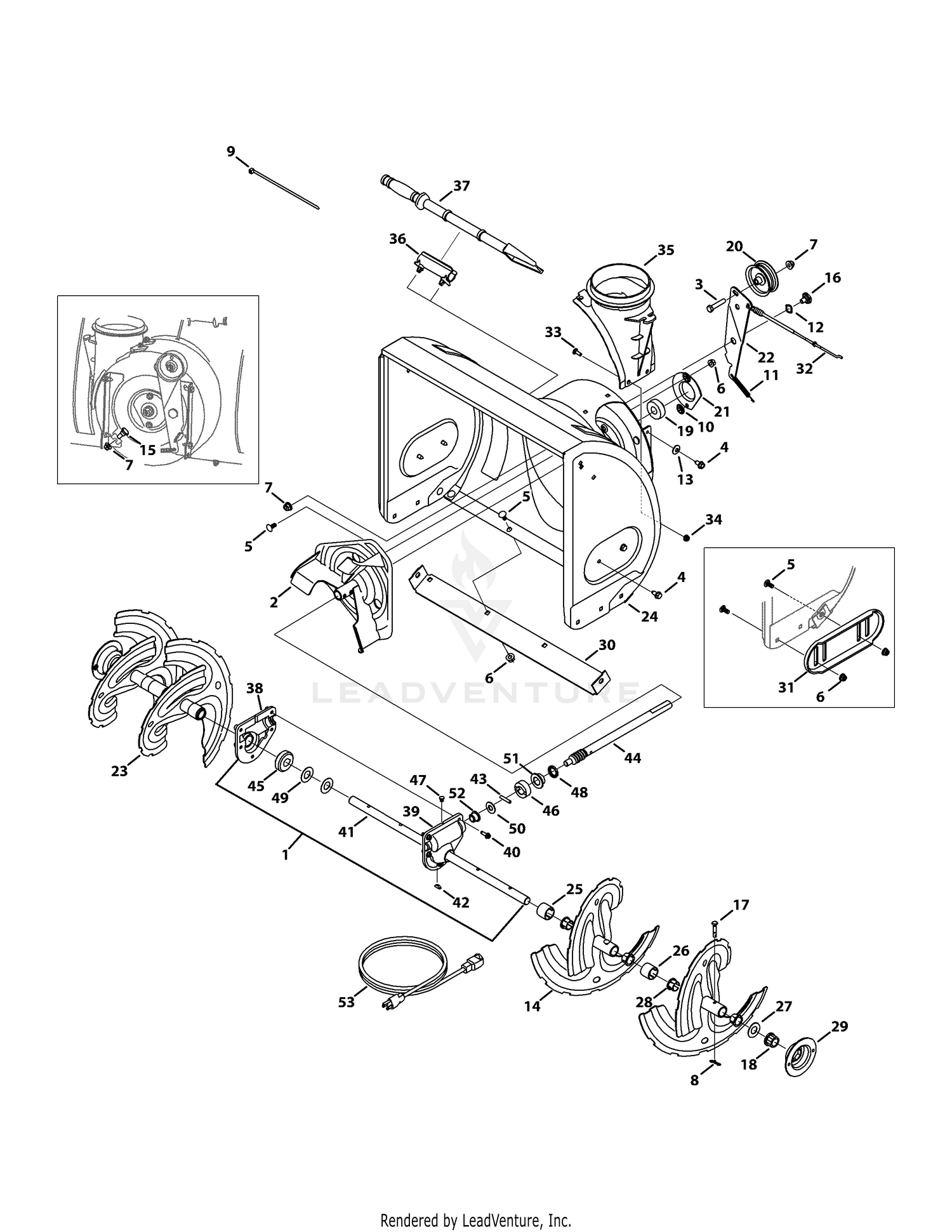 Auger & Housing