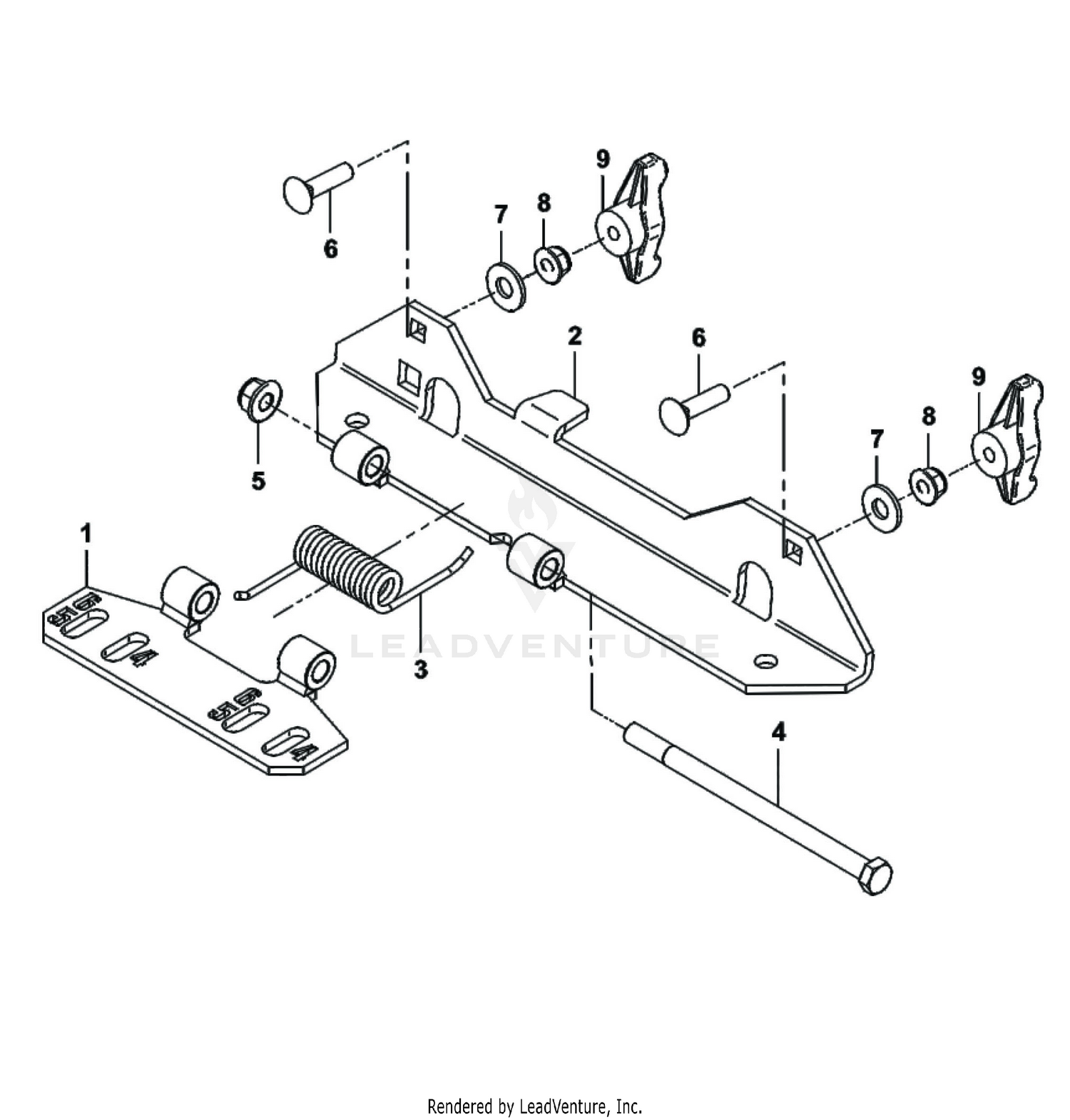 A2045 Boot Mounting Assembly